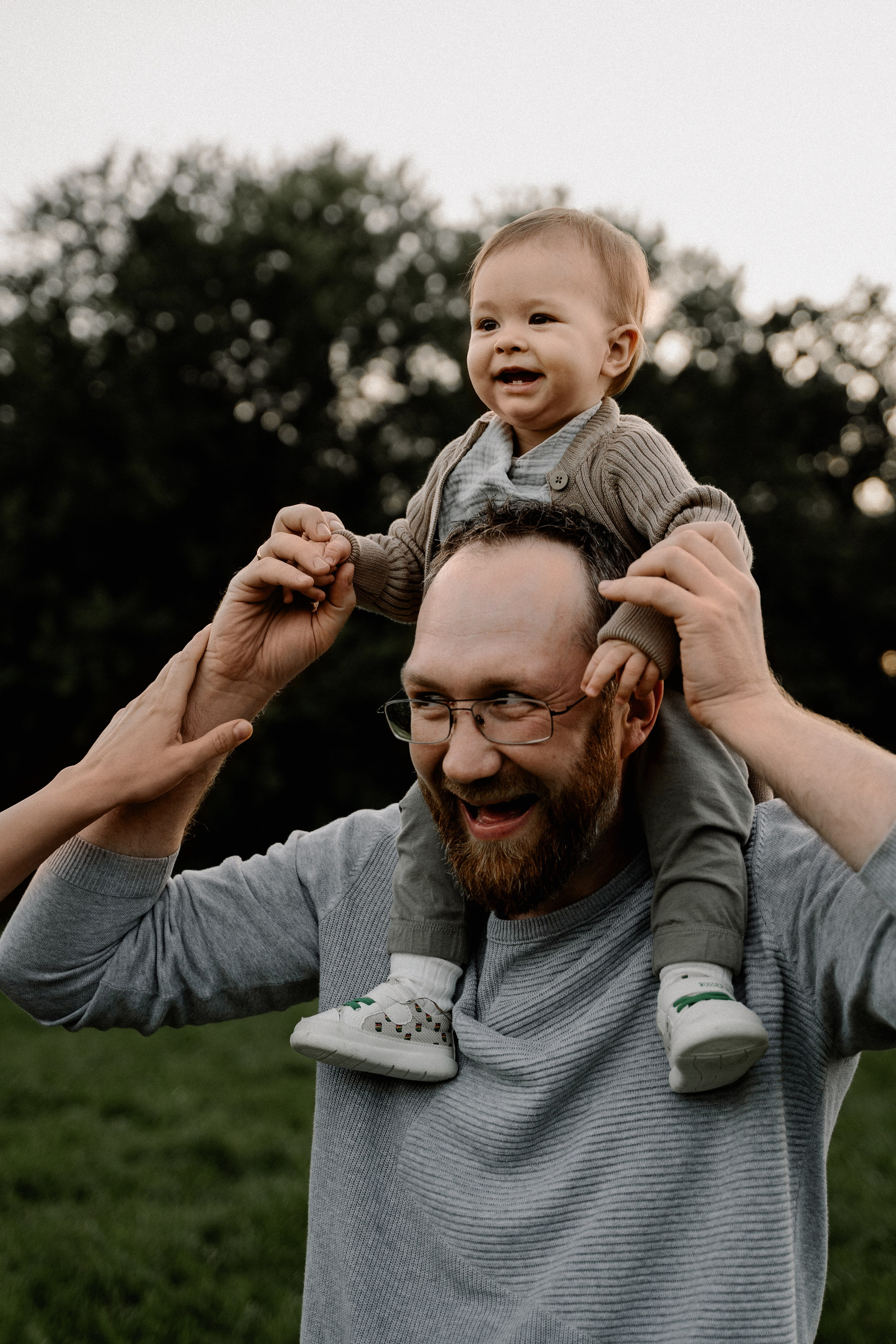 Втроем. Семейный фотограф в Москве Надя Бугаева