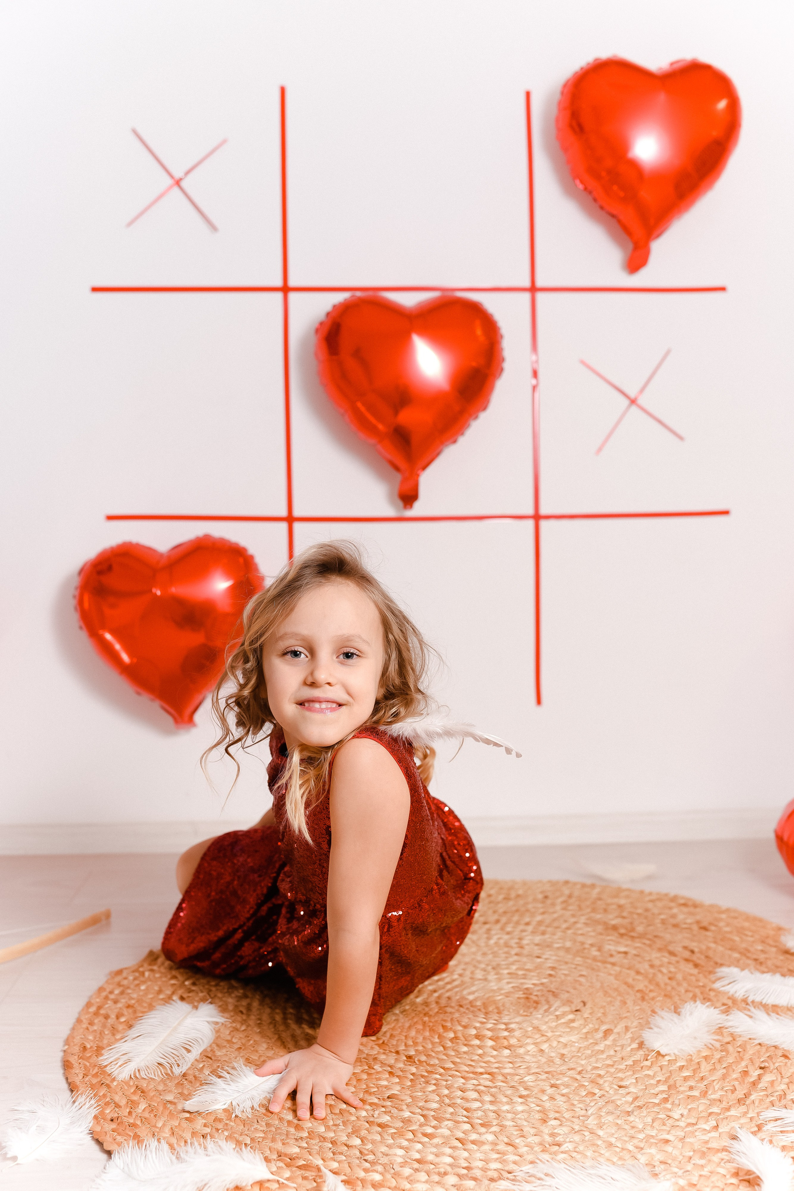 Сердечки. Фотограф новорожденных и детский фотограф в Екатеринбурге Ксени