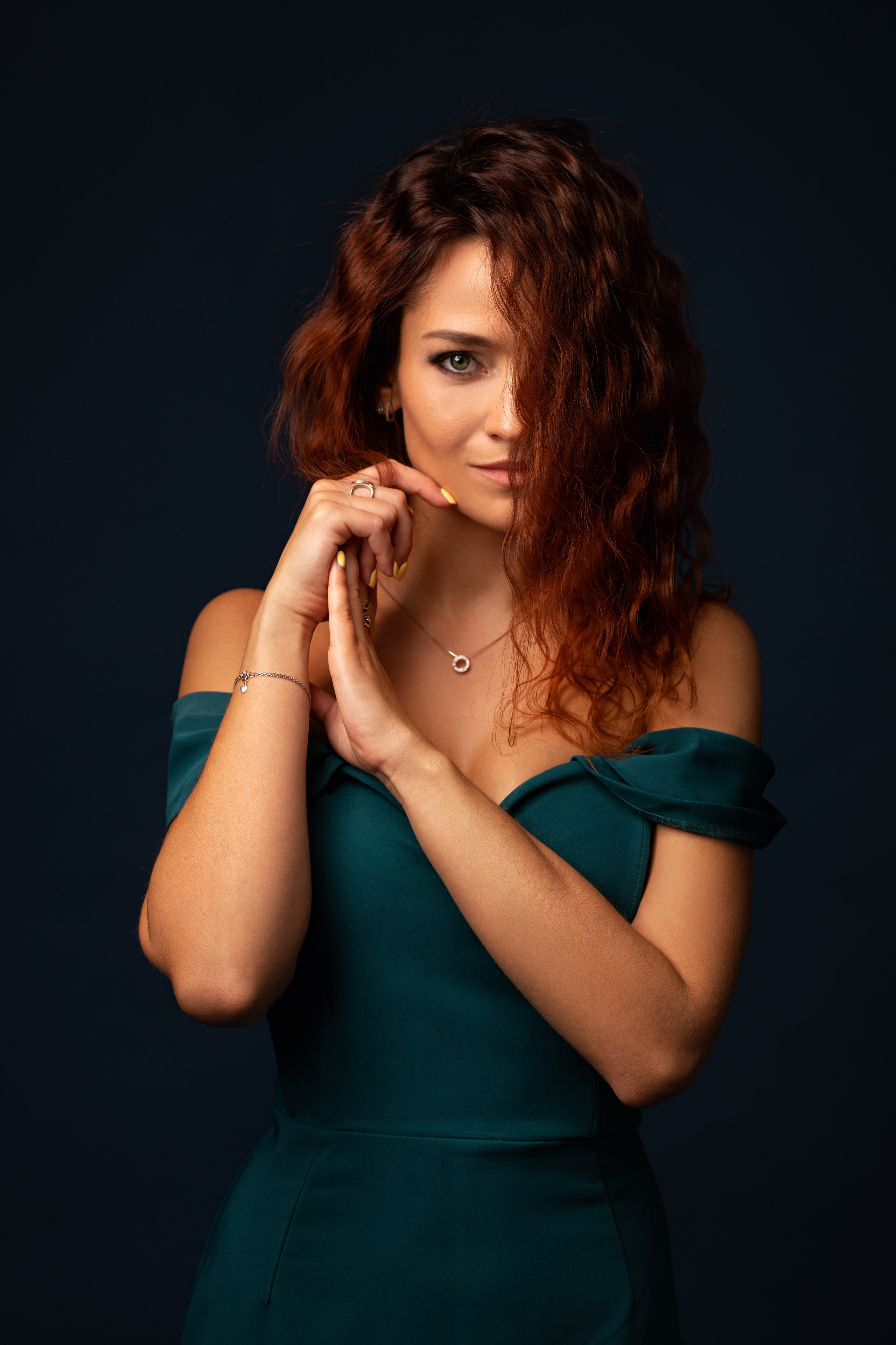 Съемка с Еленой в студии на циклораме для «себя»