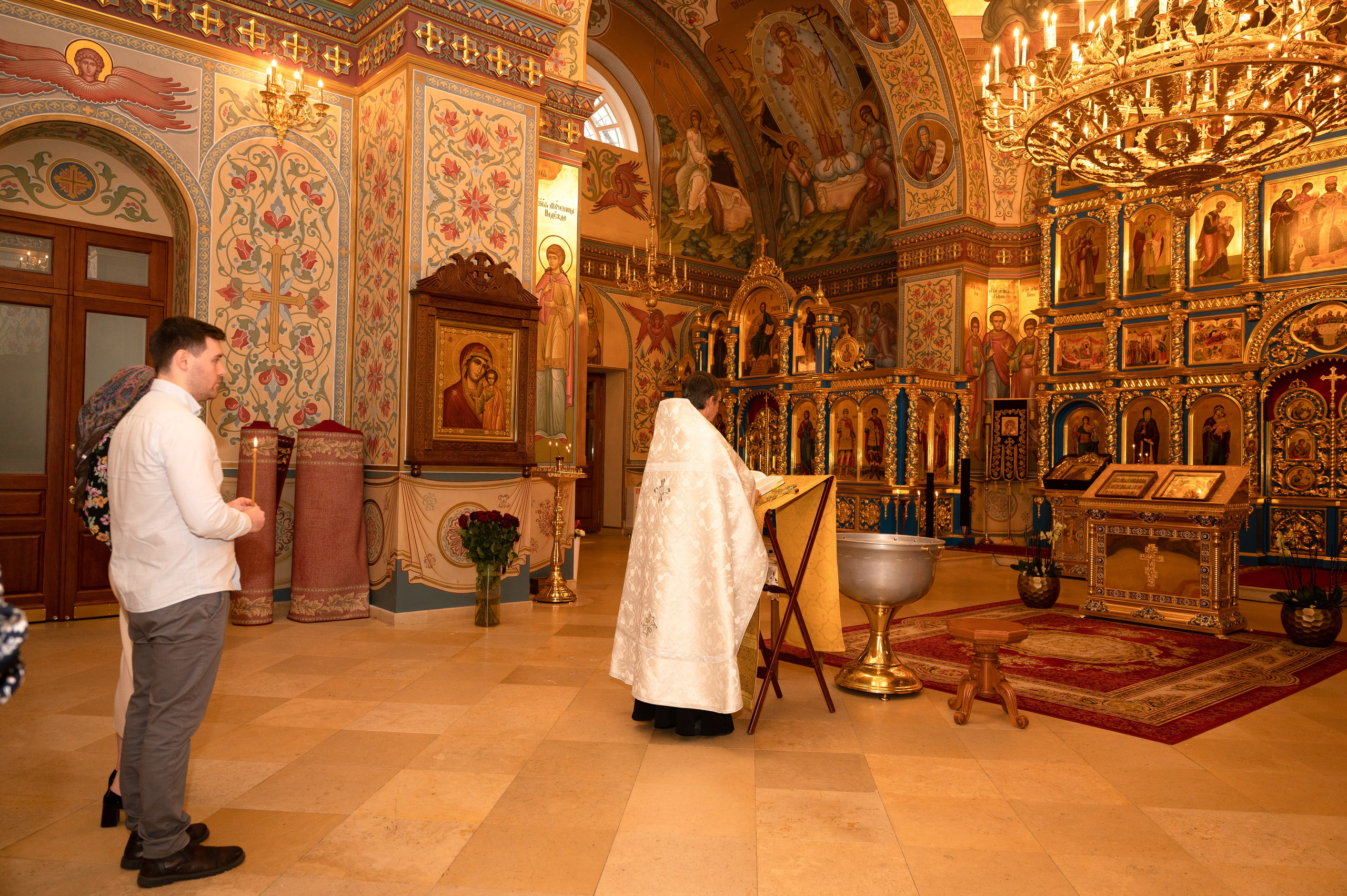 Таинство крещения. Свадебный видеограф в Москве Никонова Анна