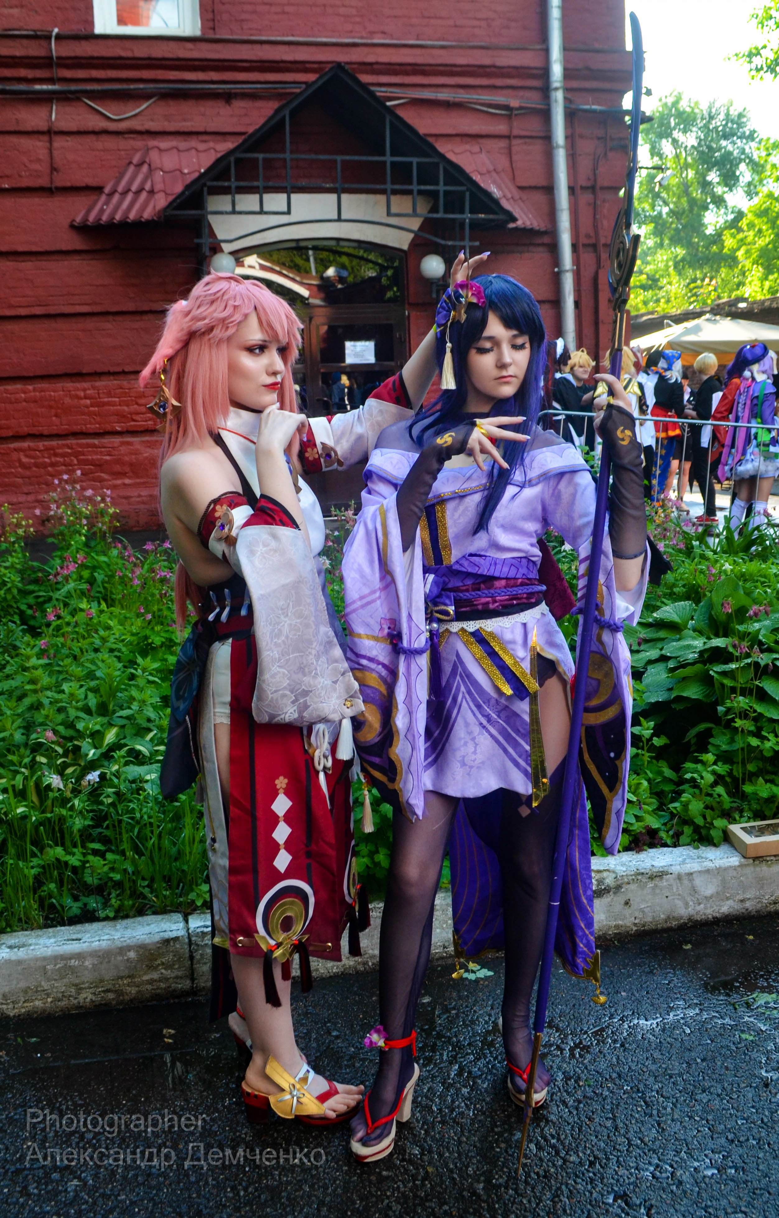 Фотосессия на фестивале косплея Never Party 3.0 в Москва