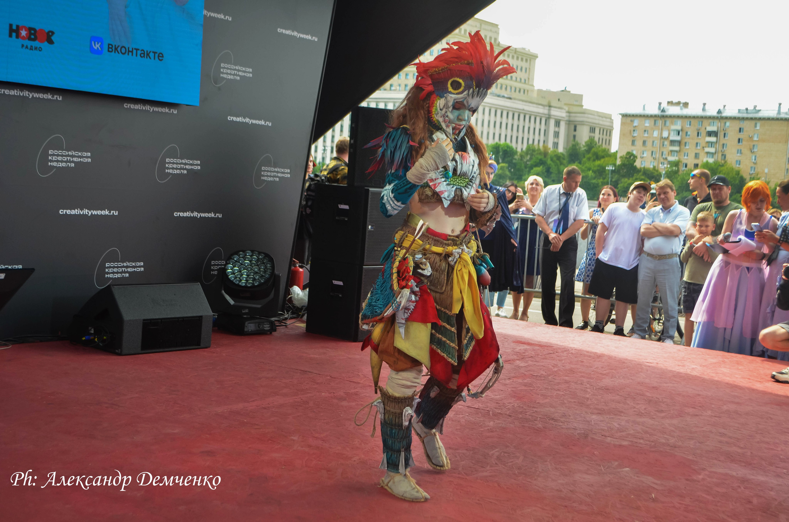 Фотосессия сцены в Москве на разных репортажных мероприятий
