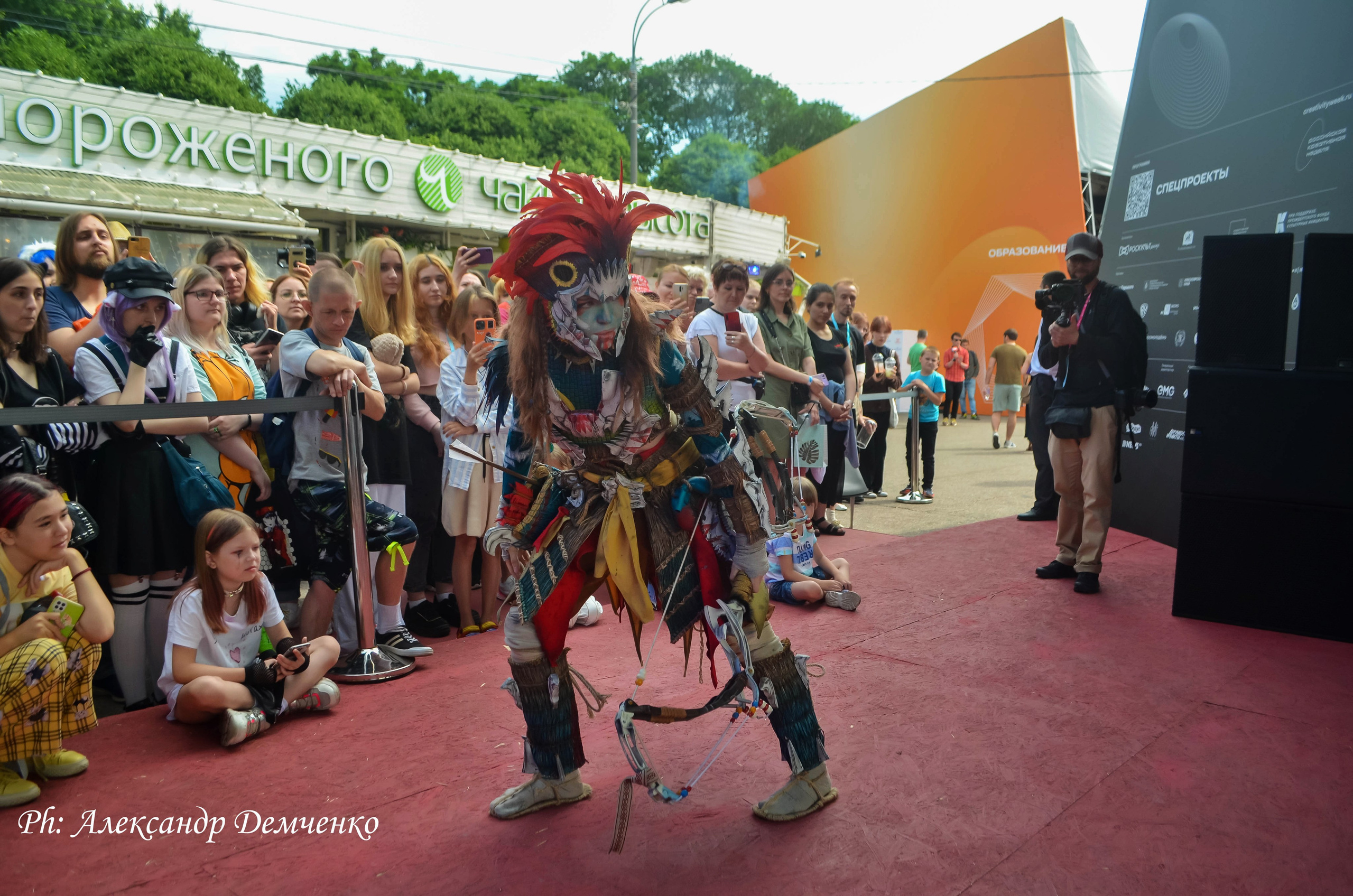 Фотосессия в Парке Горького на Лидеры молодого контента