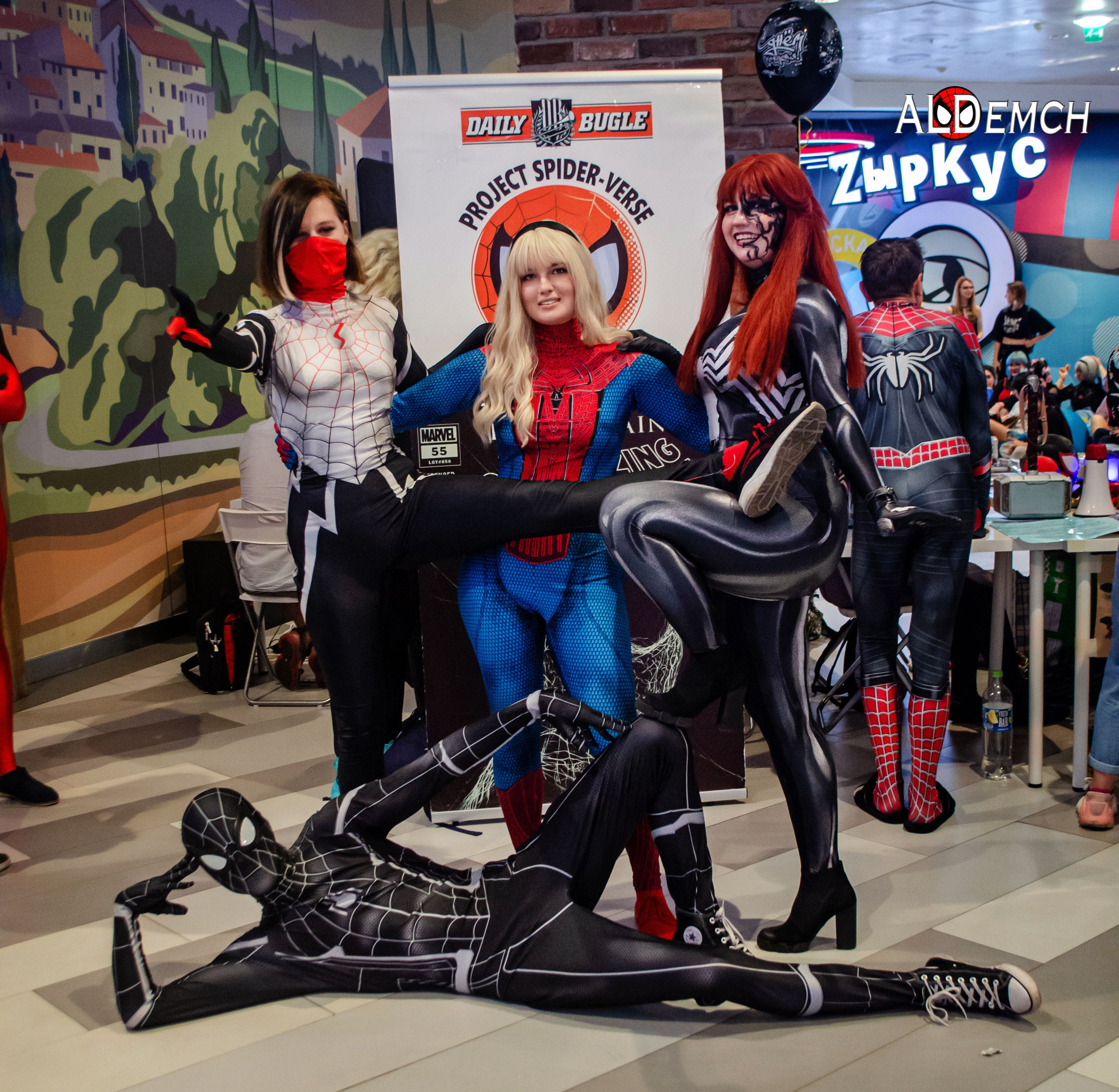 Фотосессия на Дне рождения Человека-Паука в Москве