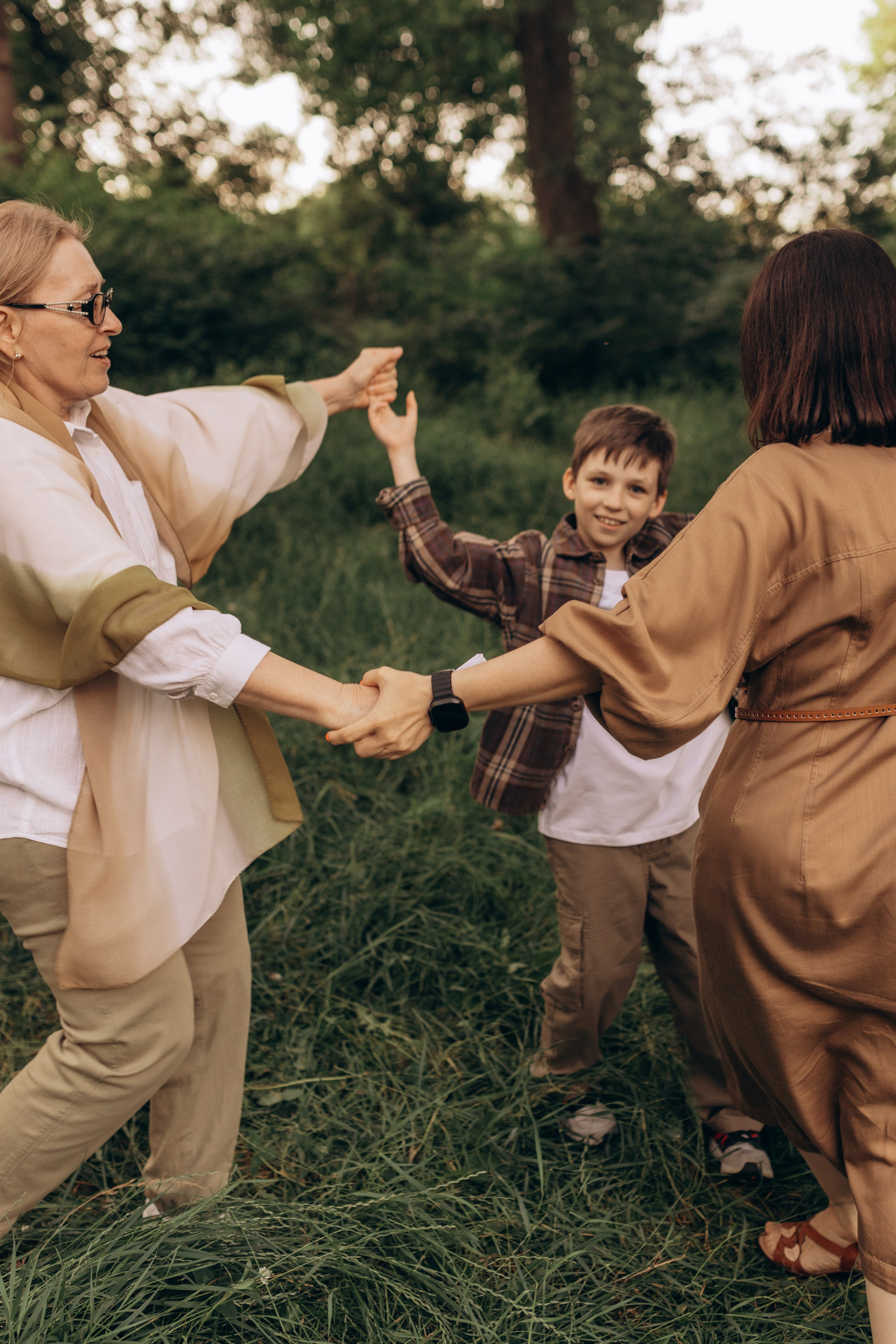 Прогулка по Ртищевскому пруду с прекрасной семьёй Ларисы её мамой и сыном Глебом. Фотограф в Ставрополе Svetlana Matveeva