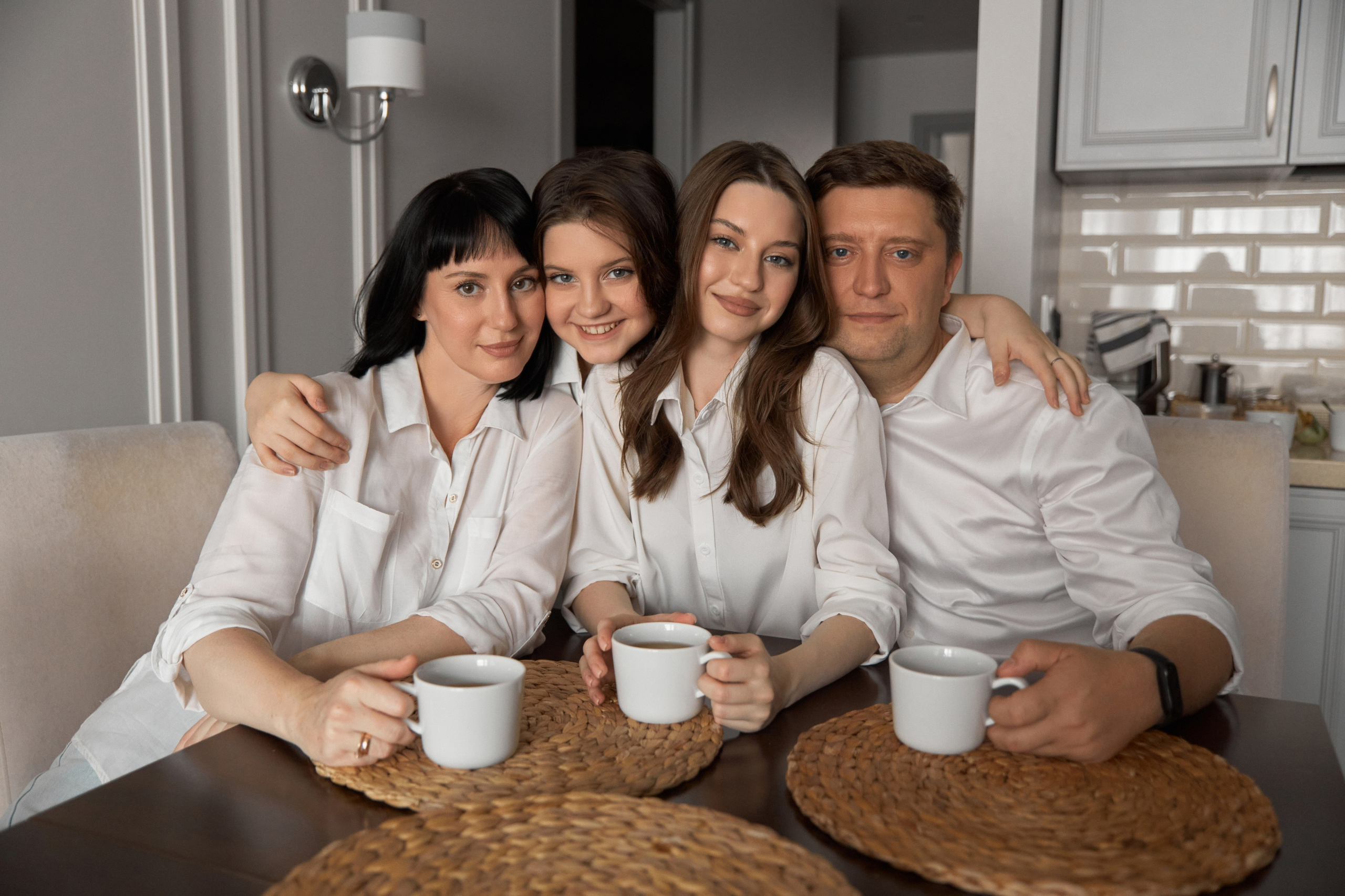 Семейная фотосессия дома. Brand и контент фотограф