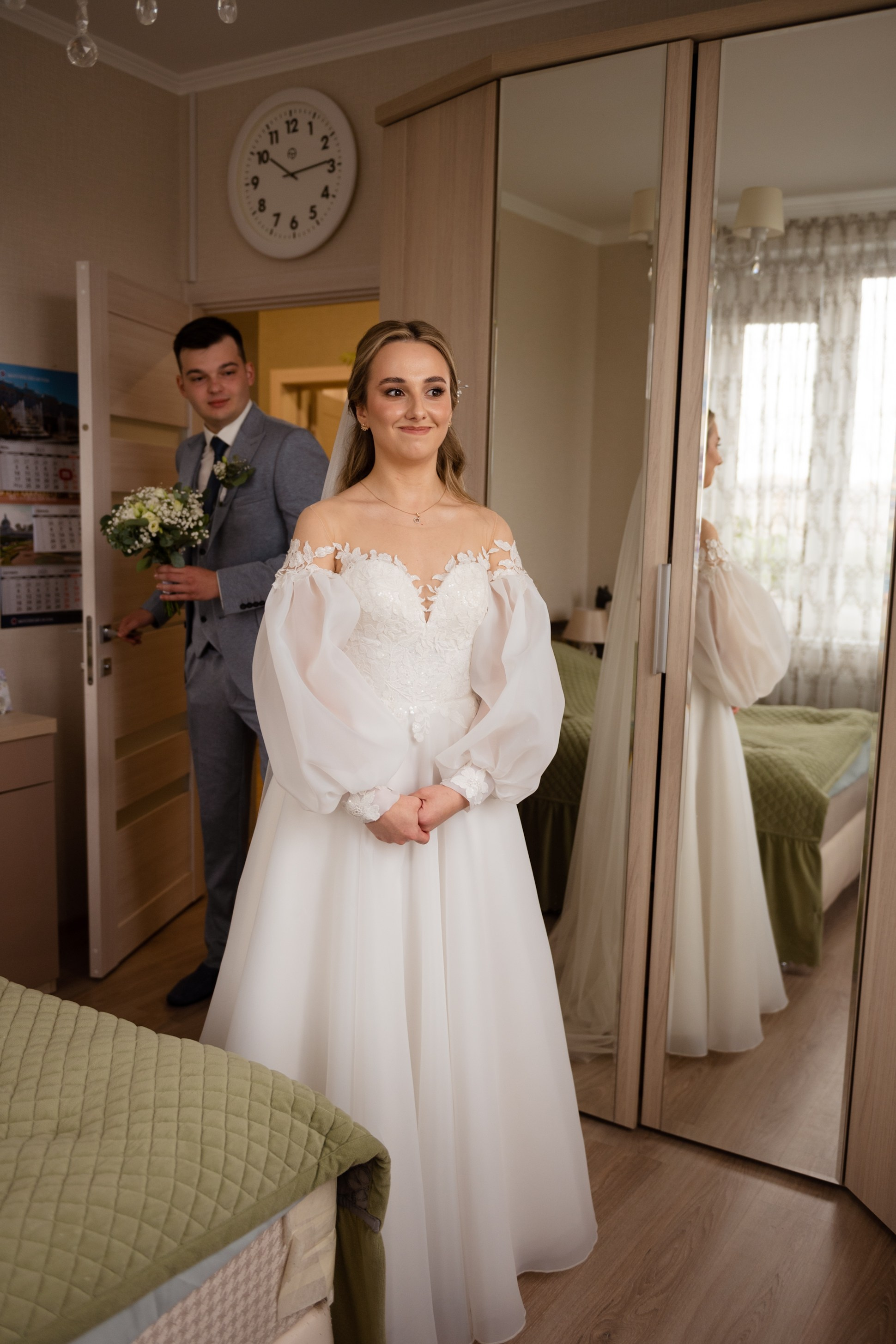 Весь день под дождем, вечером закат на озере. Свадебный и семейный фотограф София Невская