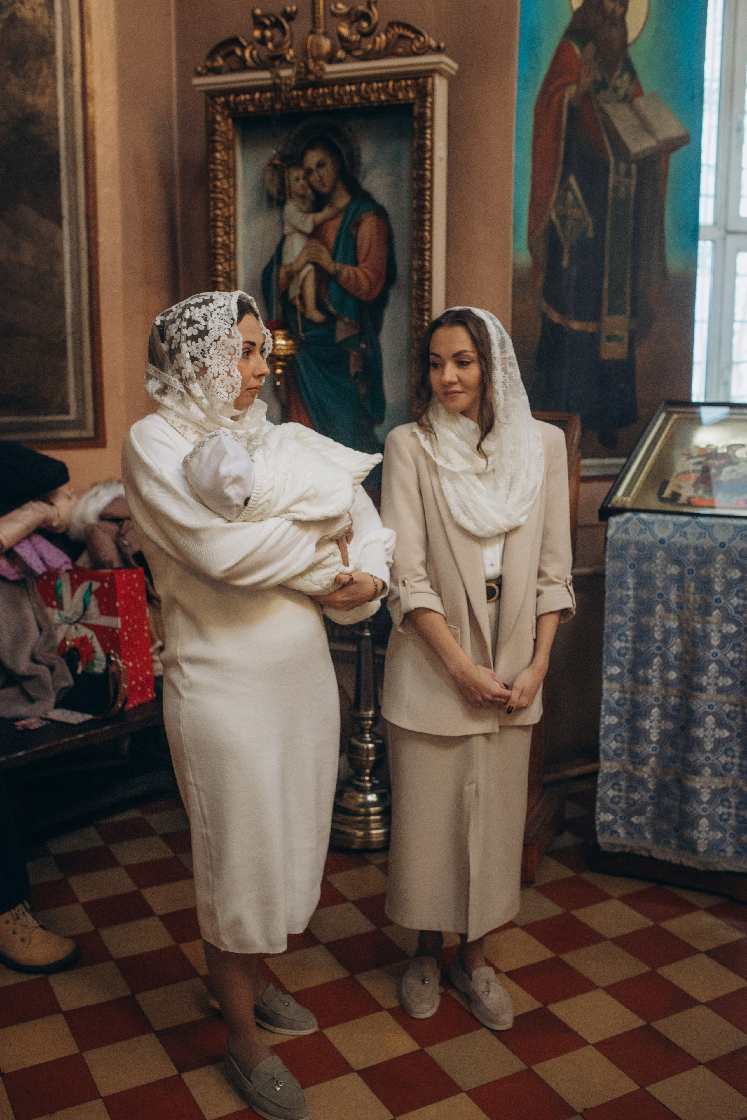 Крещение Михаил. Семейный и домашний фотограф в Москве и МО Королева Валерия