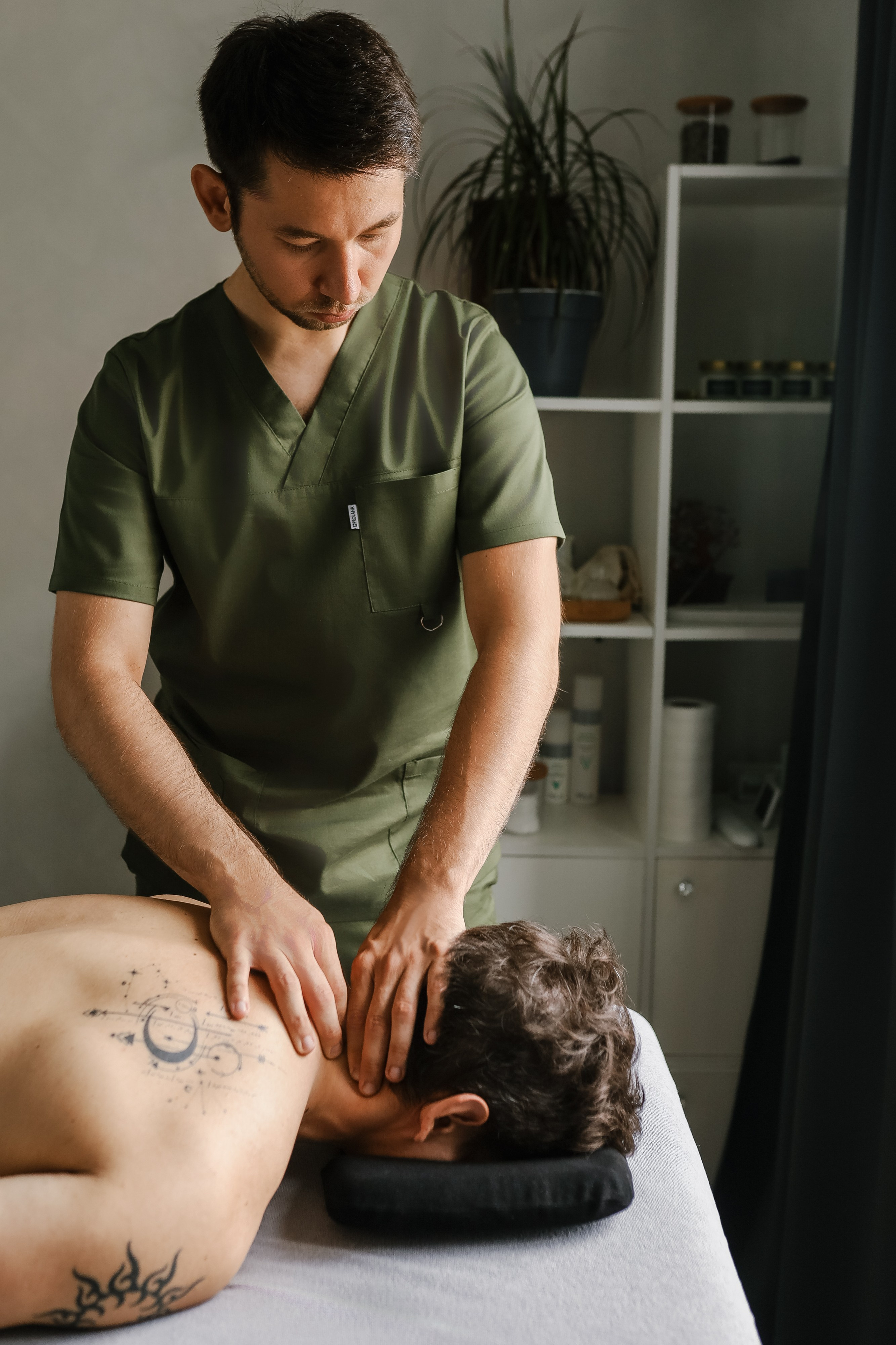 Студия массажа Альма. Фотопродакшн продающего контента