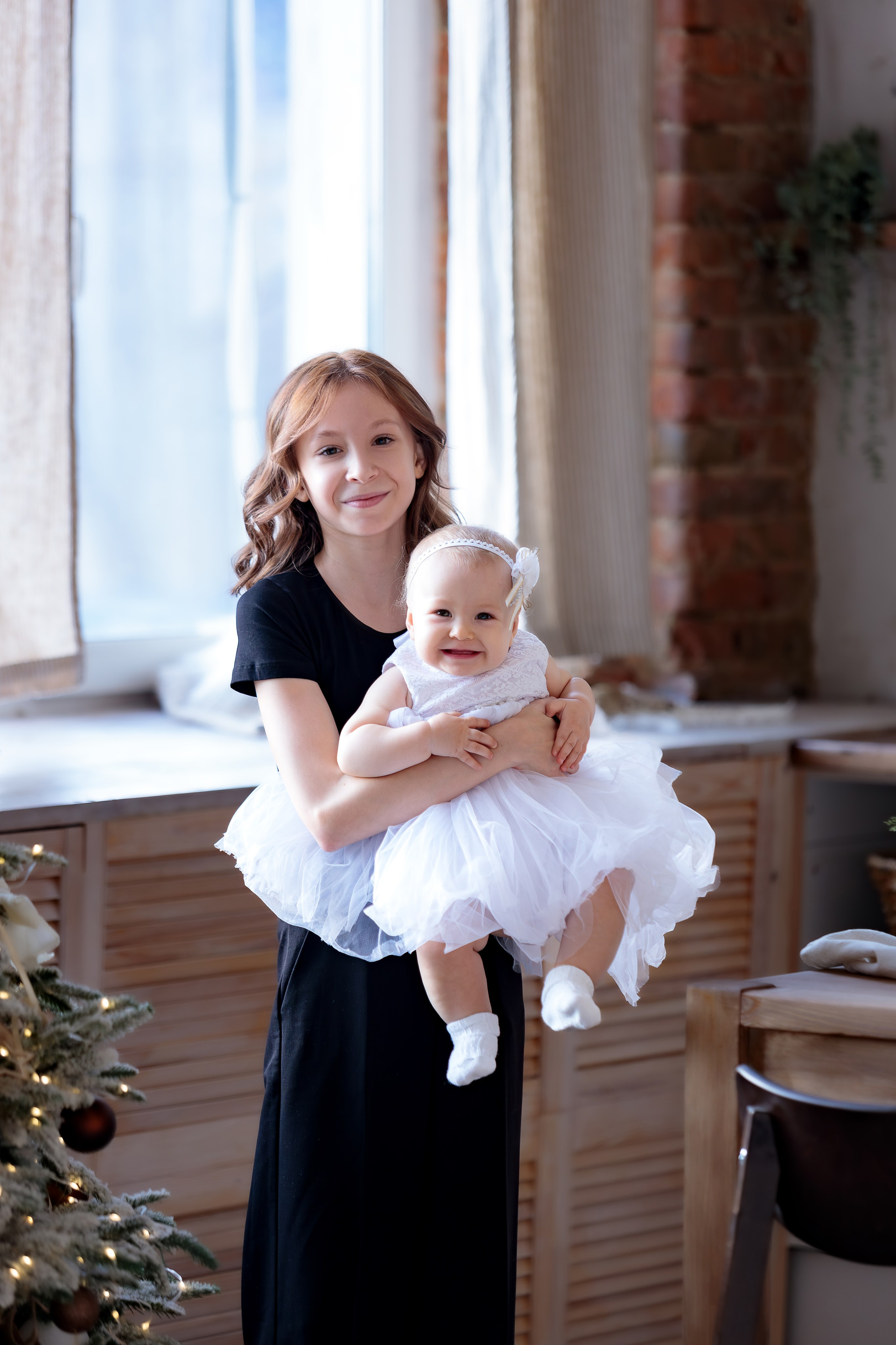 Новогодняя фотосессия (Фотостудия Истории). Семейный Фотограф в Красноярске Крохалев Сергей