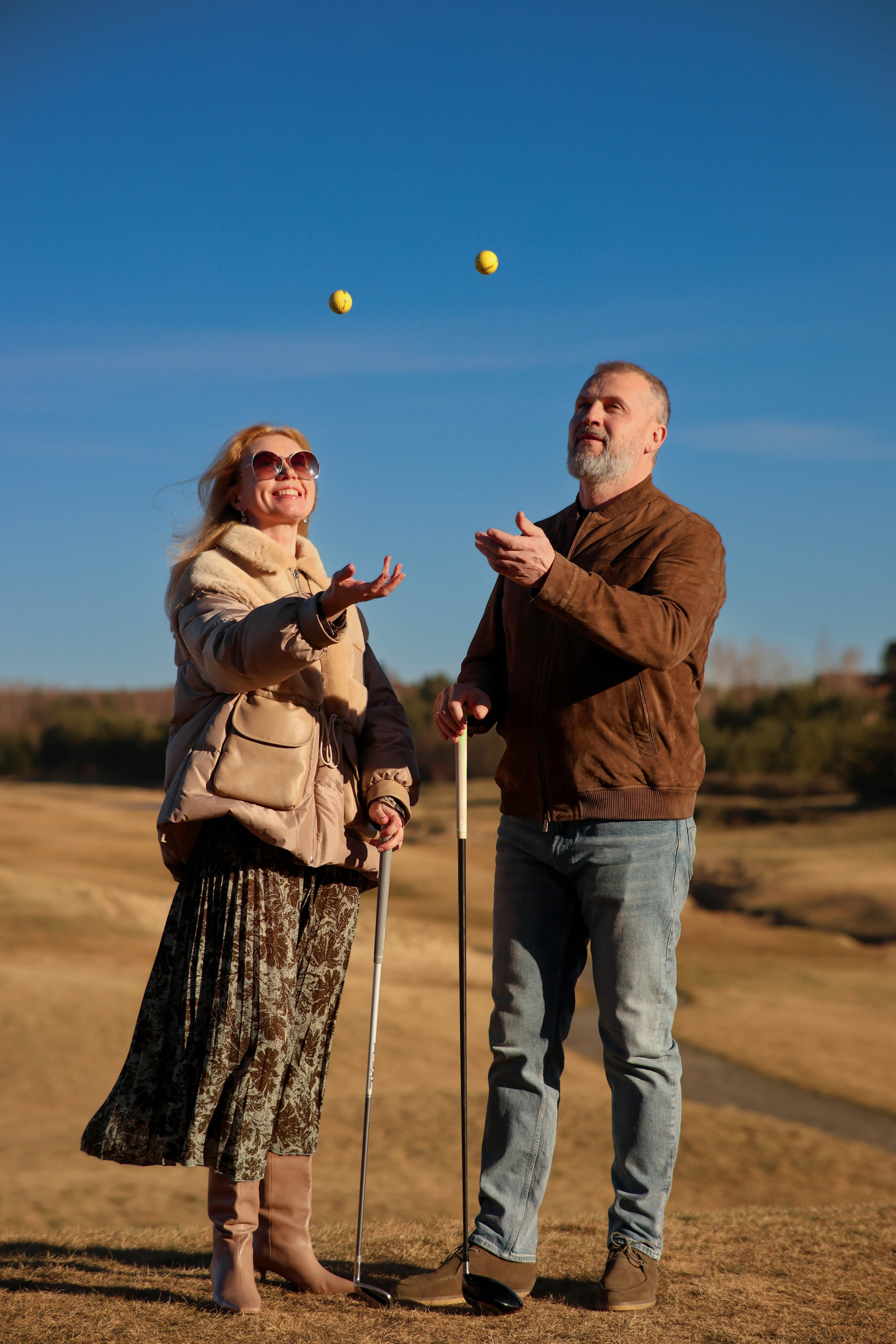 Фотосесии. Фотограф на гольф-поле — профессиональная съемка в атмосфере элитного отдыха