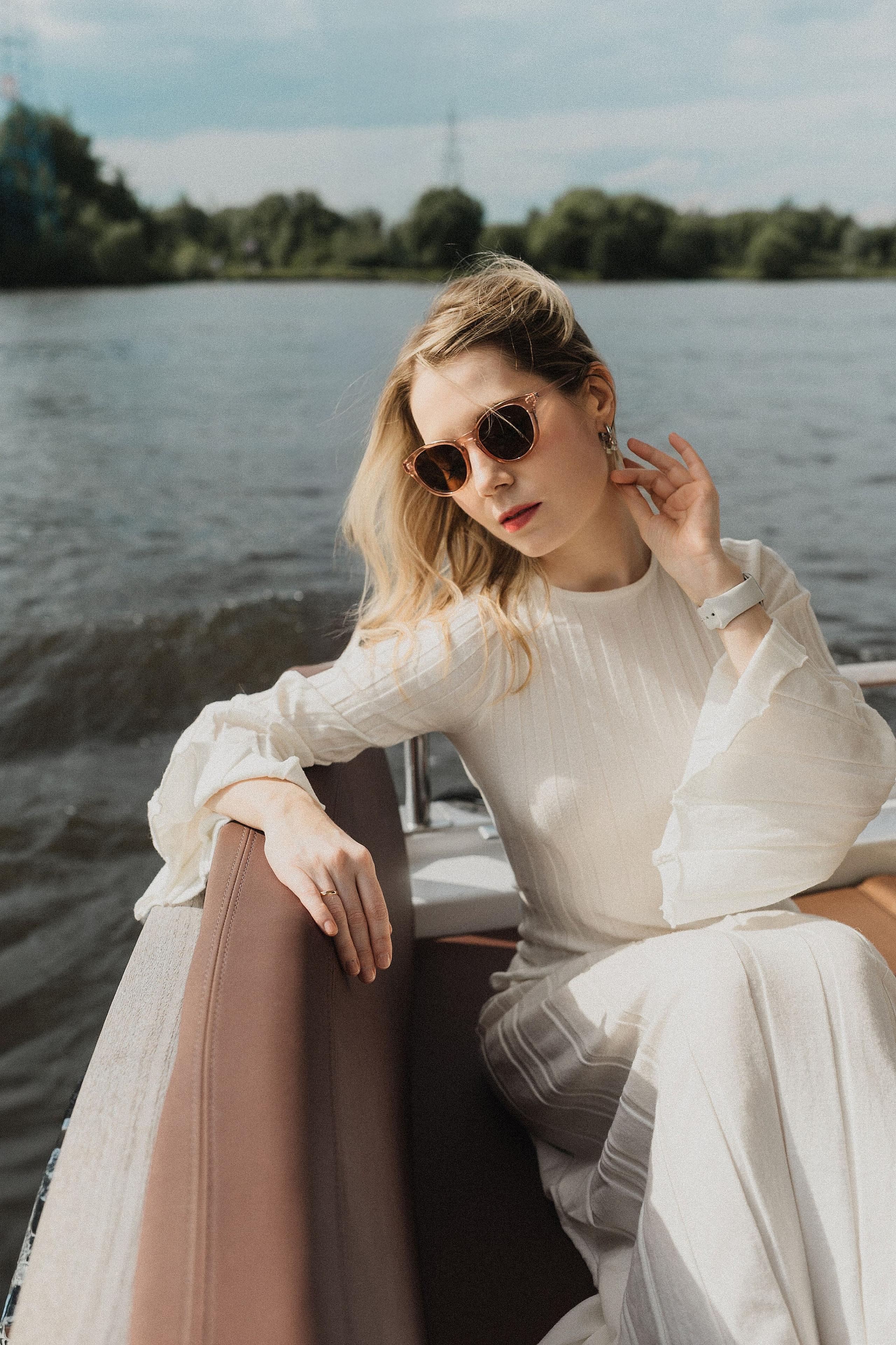 Девичник на яхте. Фотограф в Москве Ангелина Ким