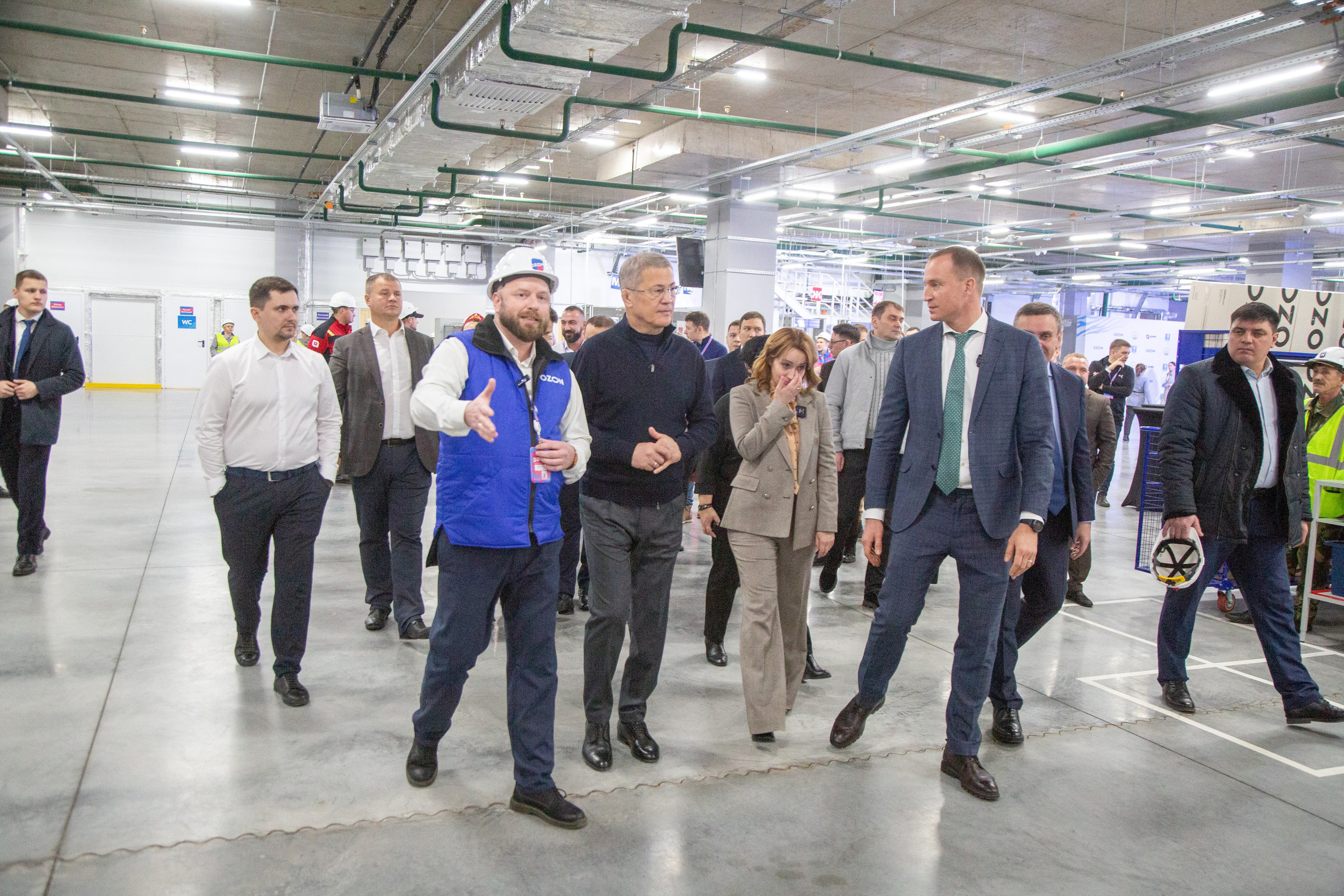 Фотосессия: Торжественное открытие логистического комплекса OZON в Башкортостане