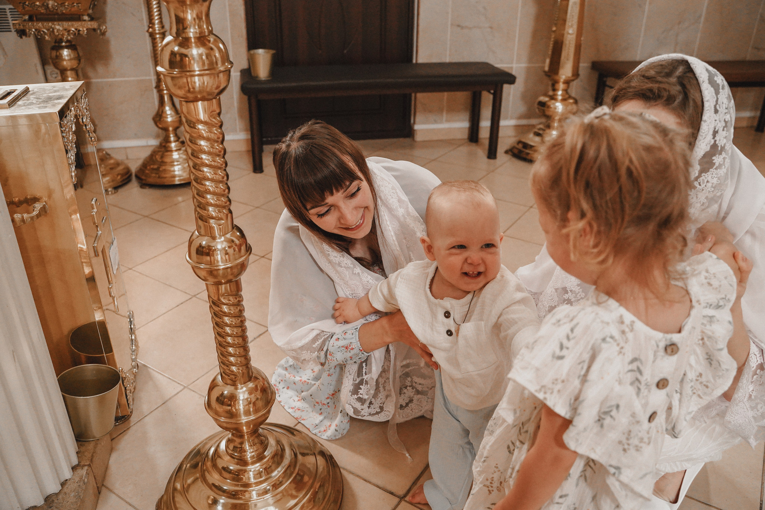 Крещение Лёвы. Семейный и женский фотограф в Краснодаре Анастасия Приймак