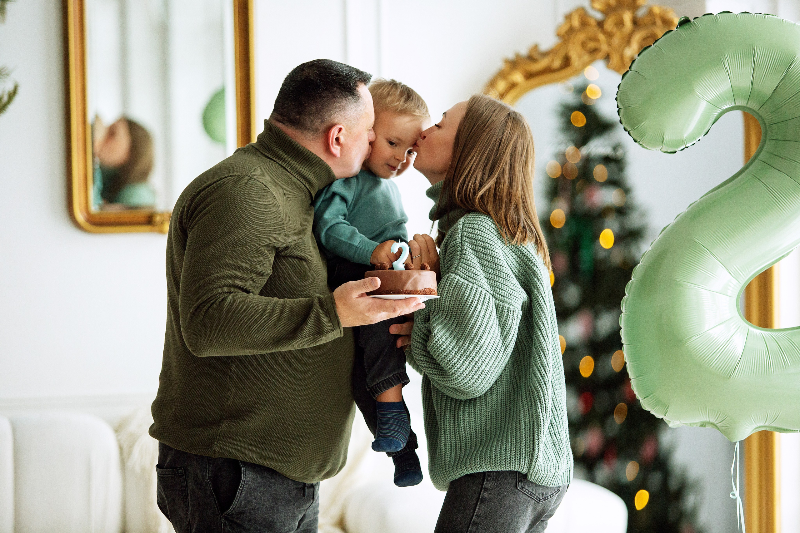 РОМА новогодняя фотосессия. Фотограф новорожденных Оксана Полевская