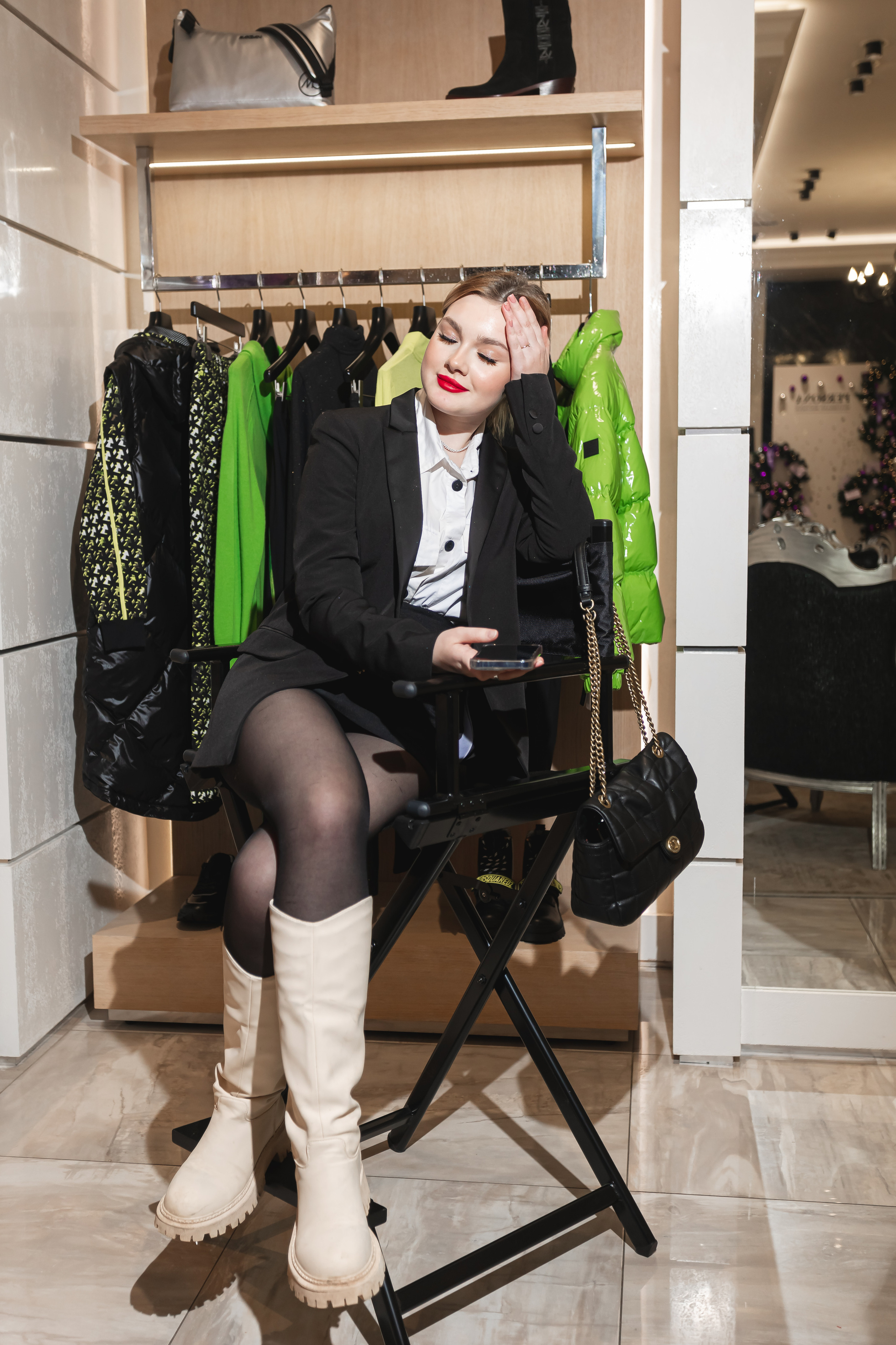 Репортаж|Рождественские встречи в PERSONA boutique. Фотограф Егор Сухов