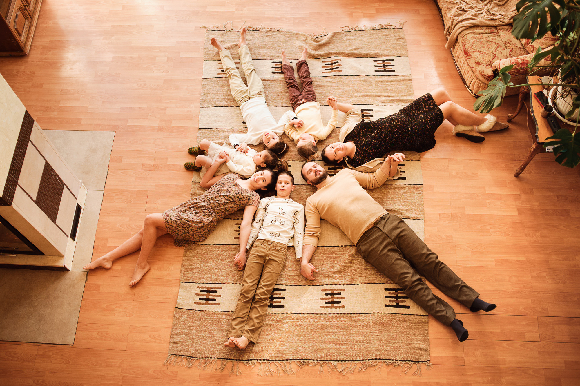 Домашняя съемка для семьи Семиных. Семейный и женский фотограф Красноярск Екатерина Пусенкова