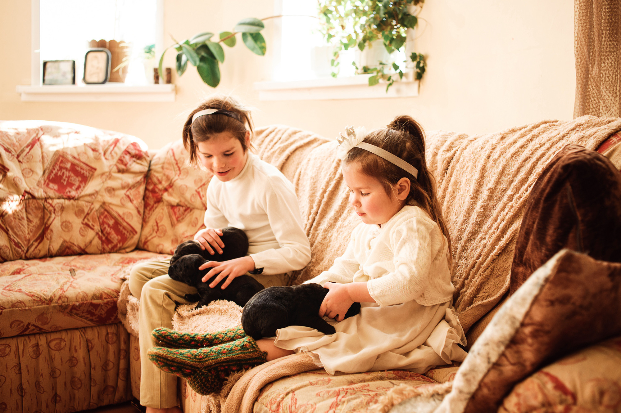 Домашняя съемка для семьи Семиных. Семейный и женский фотограф Красноярск Екатерина Пусенкова