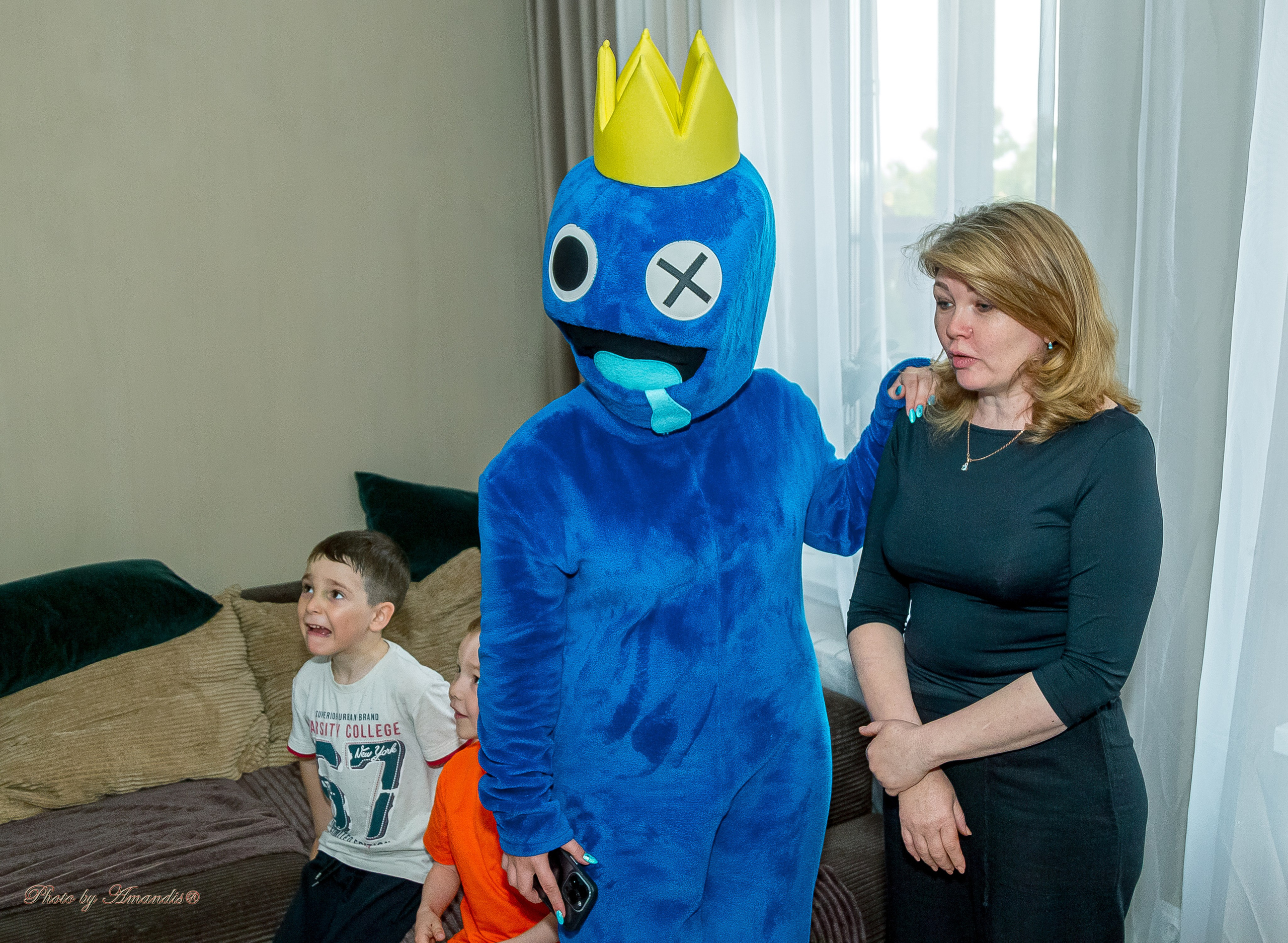 День рождения Лёвы (6 лет). Репортажная съемка в Москве и области. Анималистика