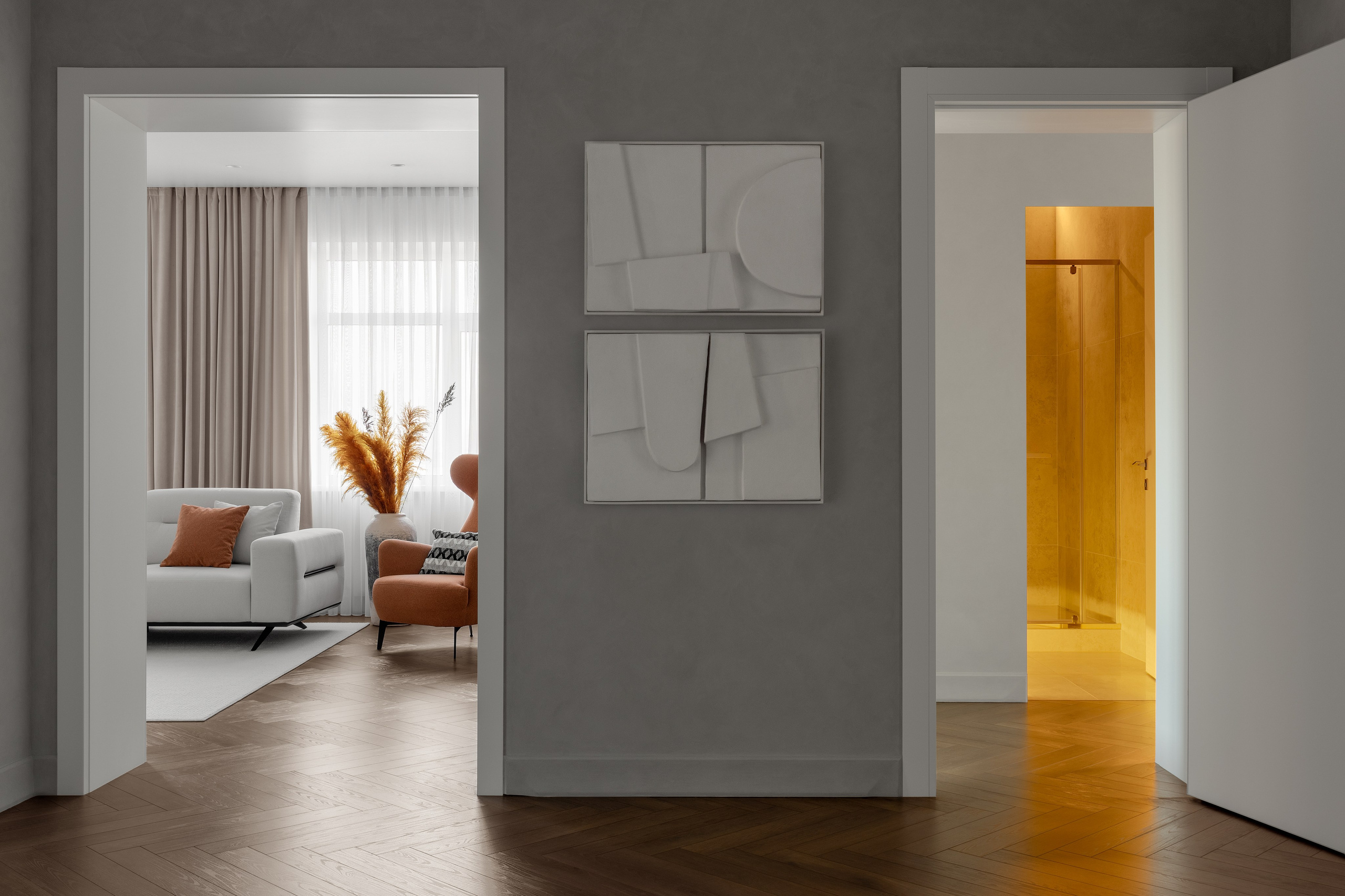 Интерьерная фотосъёмка дизайн-проекта в Кокшетау. Roman Yakunin — interior photographer in Almaty, Kazakhstan