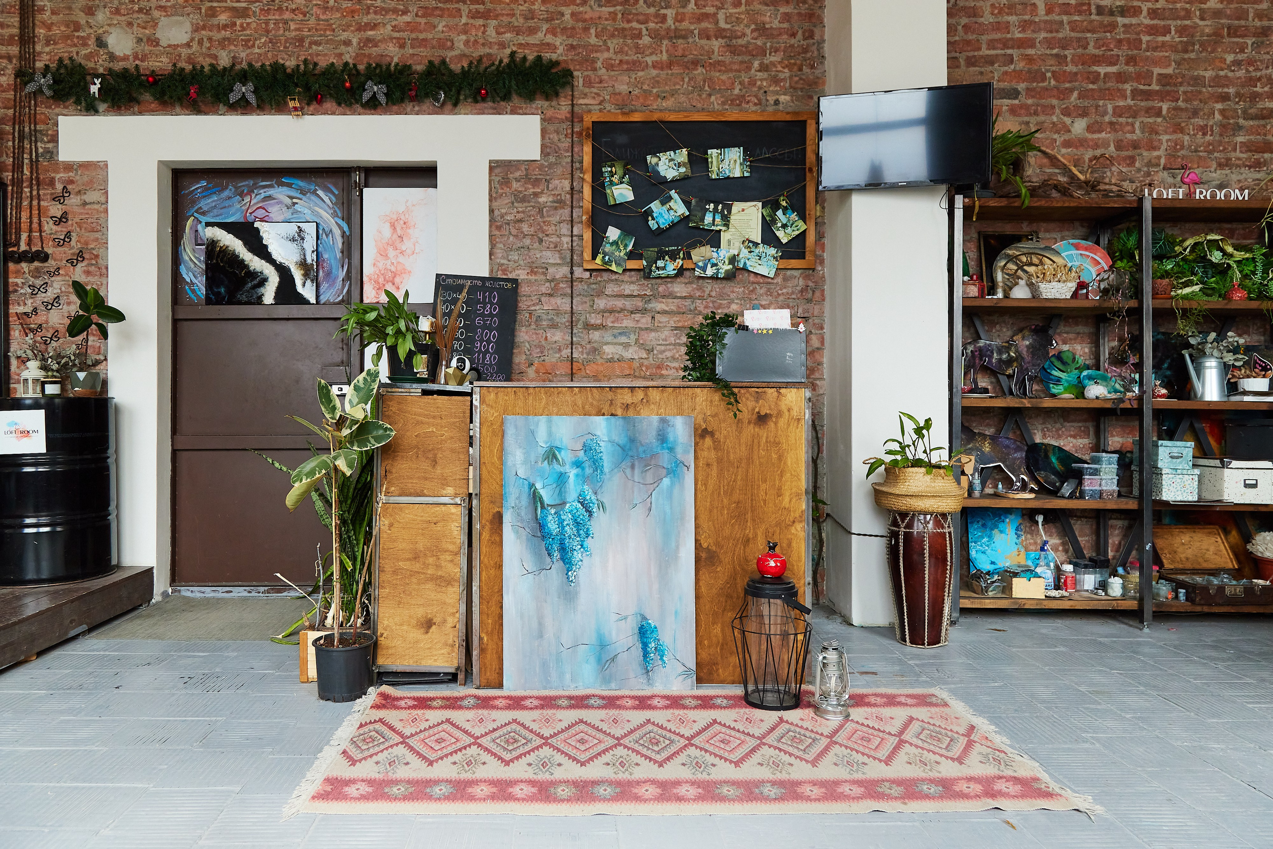 Творческая студия для взрослых Loft room. Фотограф Анастасия Леонтьева Санкт-Петербург