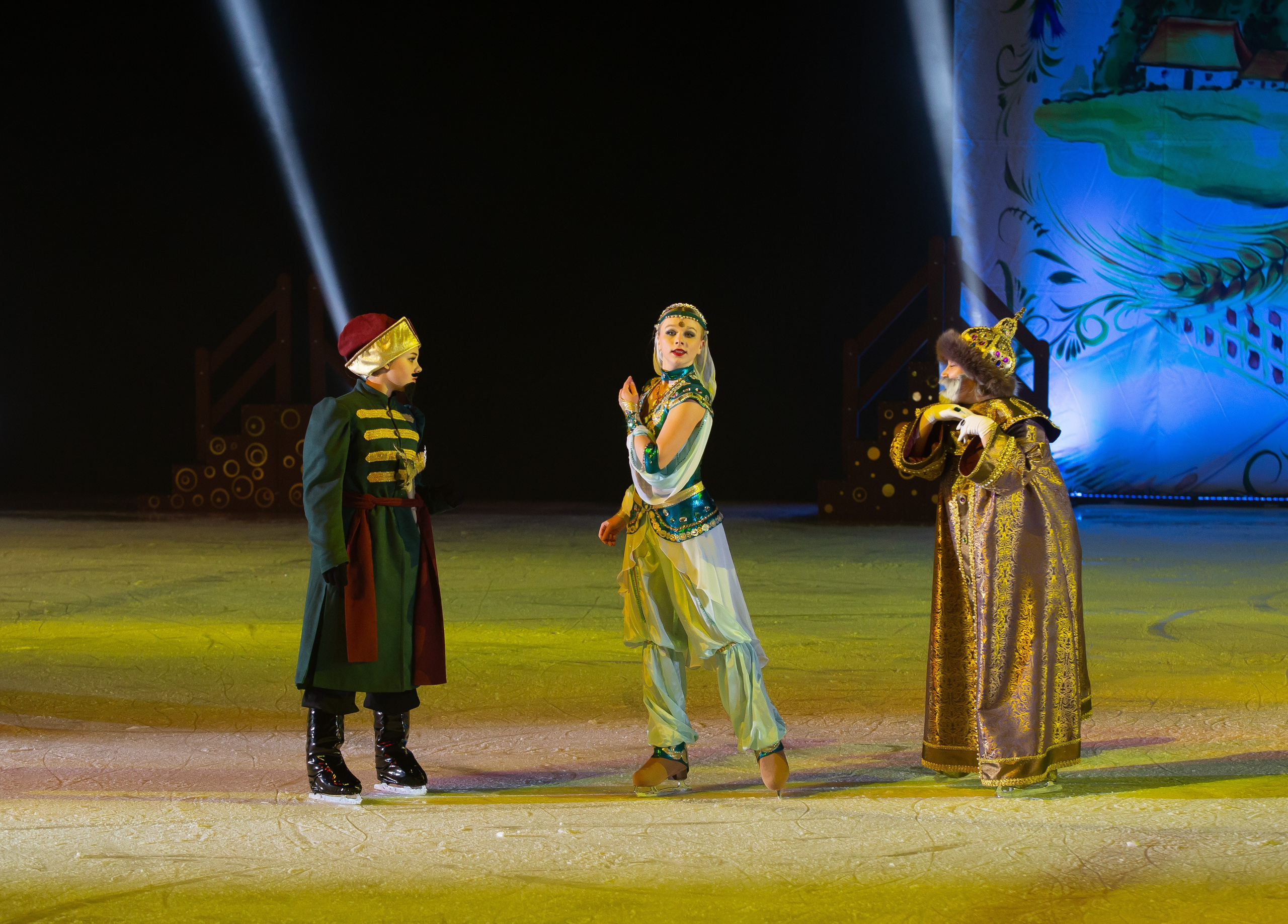 Ледовое шоу «Конёк-Горбунок». Репортажный фотограф в Москве