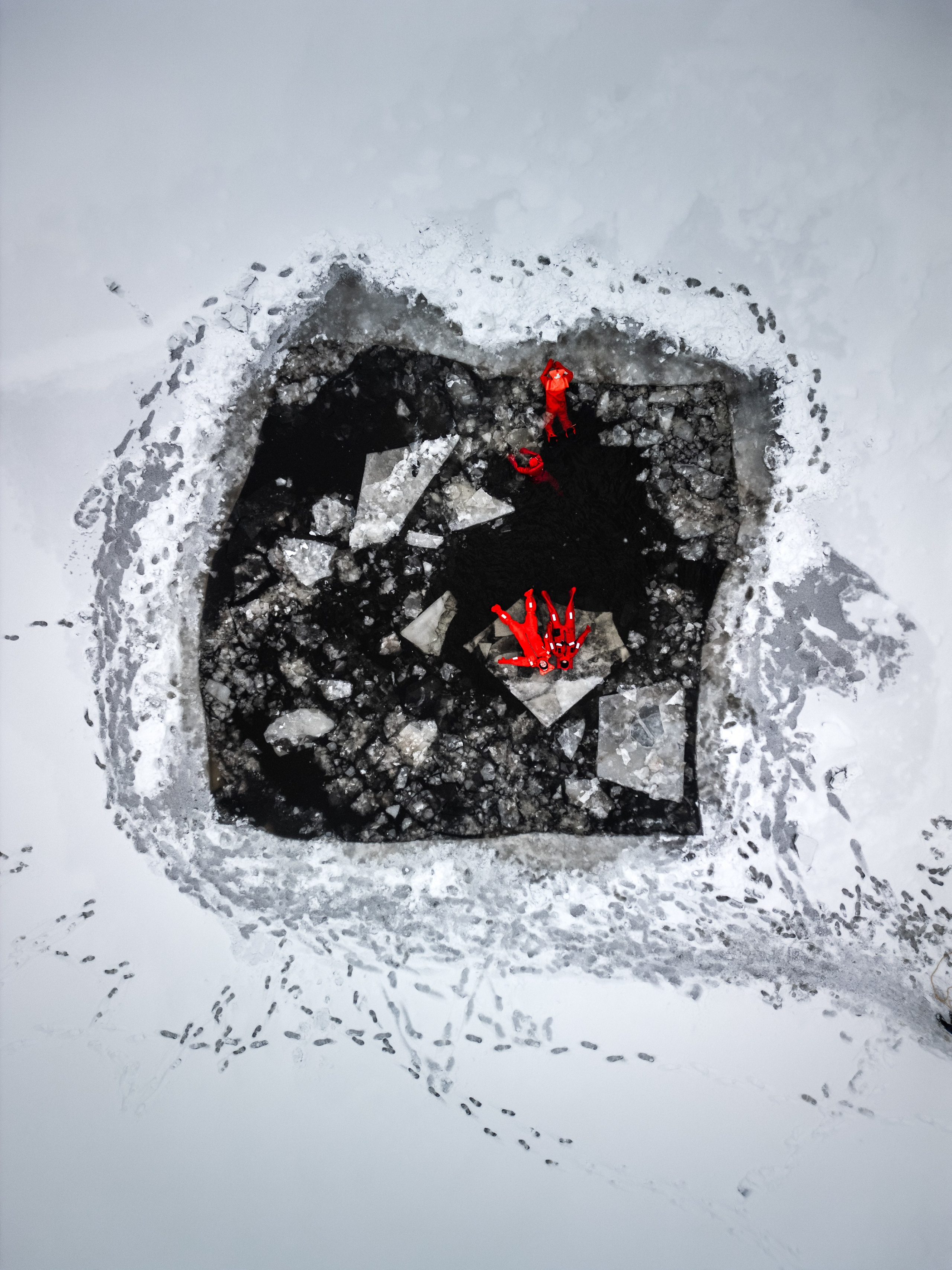 Айсфлоатинг #9. DRONBERRY — Аэросъемка Ярославль