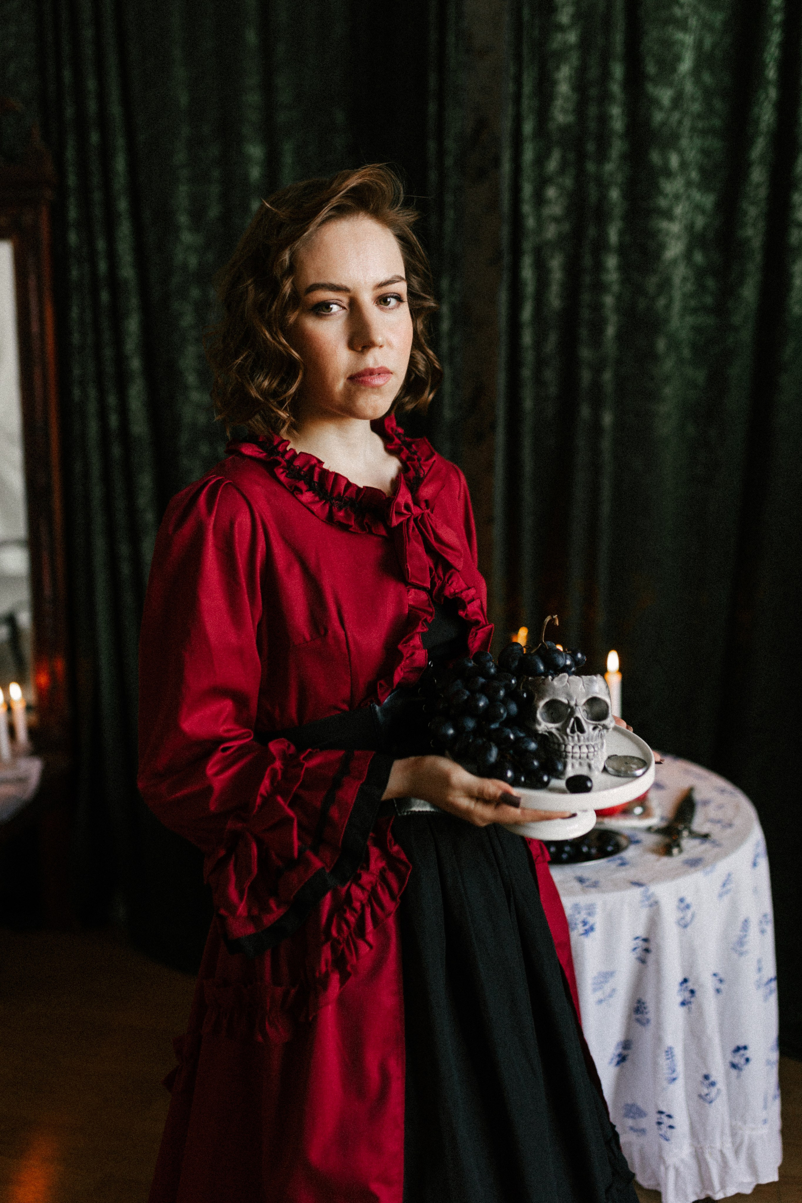 Красное-черное настроение. Свадебный и портретный фотограф — Мария Костина