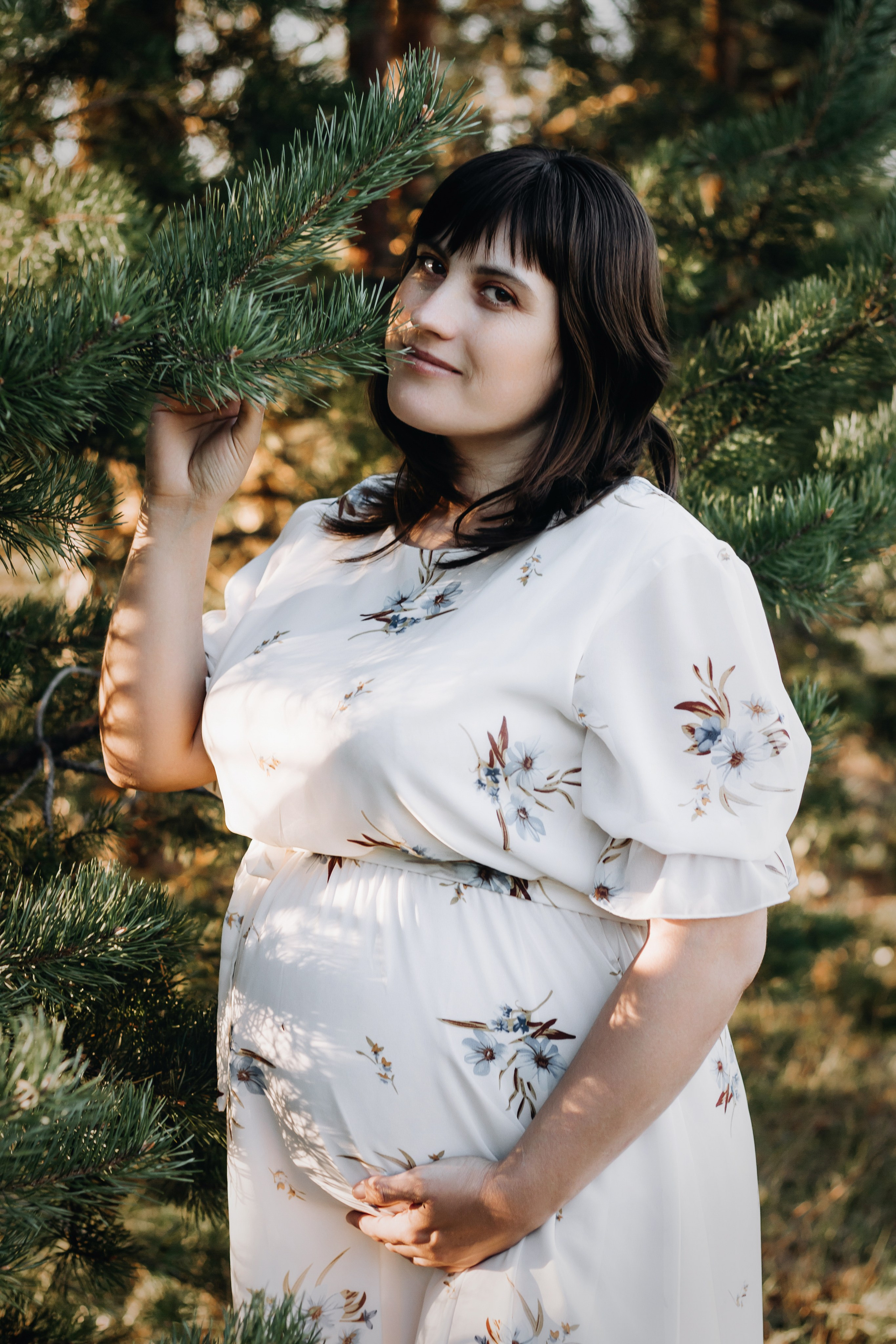 Беременность «В ожидании чуда». Ваш фотограф Анна, фотосалон «В Кадре» Велиж