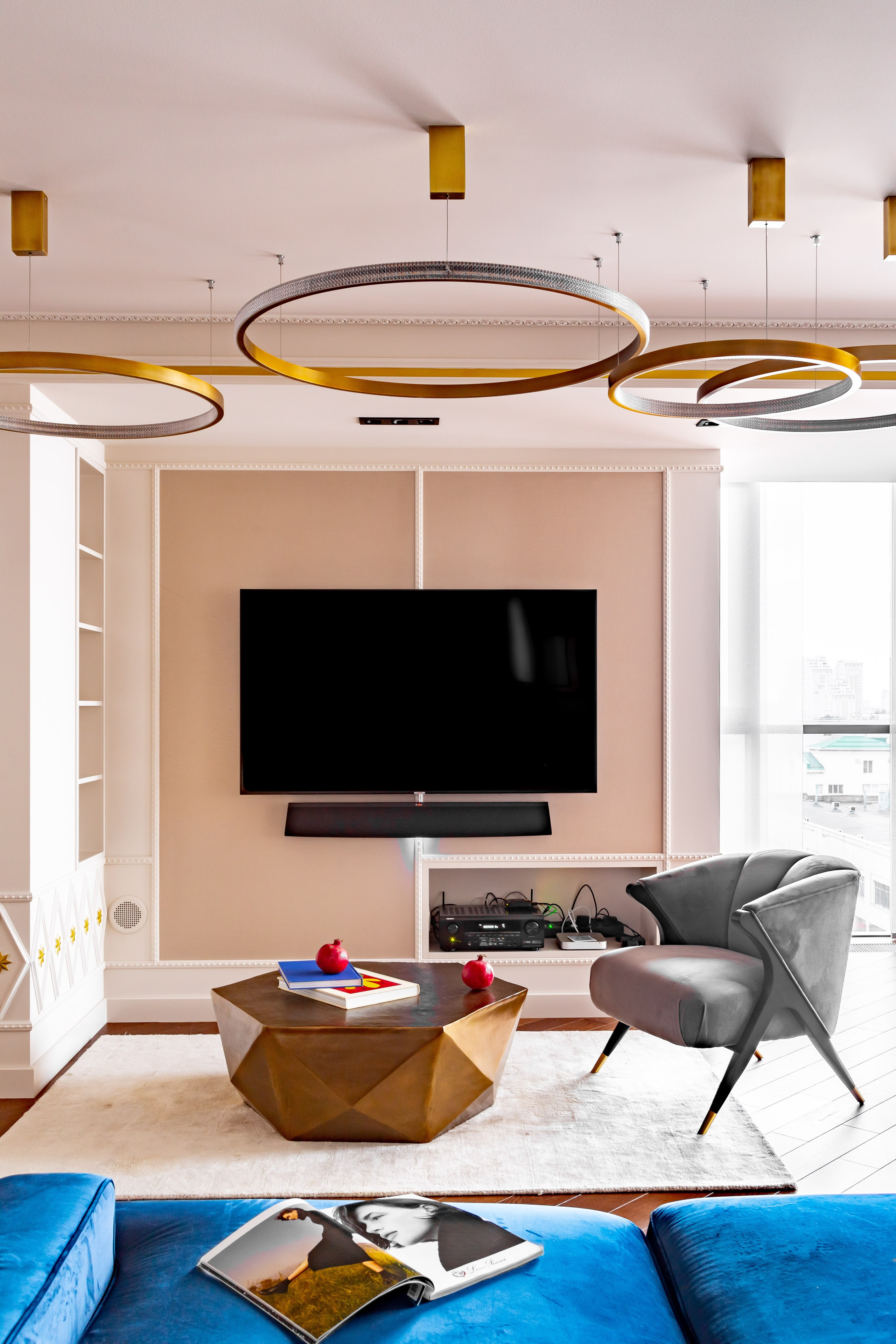 Квартира с пилоном. Интерьерный фотограф Краснодар Денис Педань