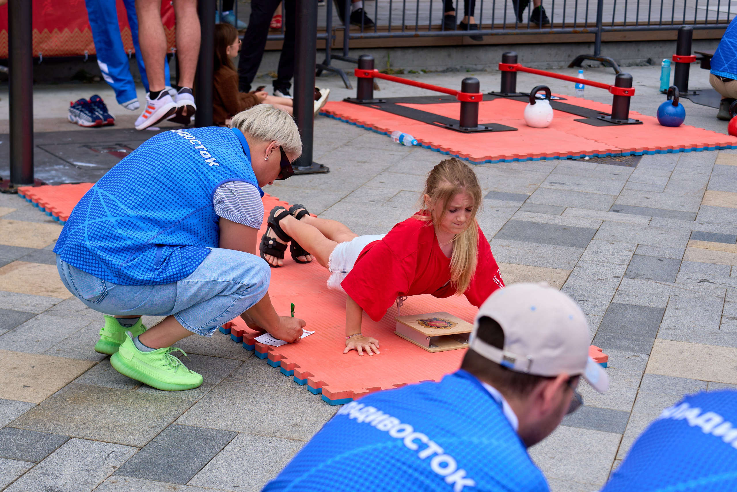 День спорта. Фотограф во Владивостоке