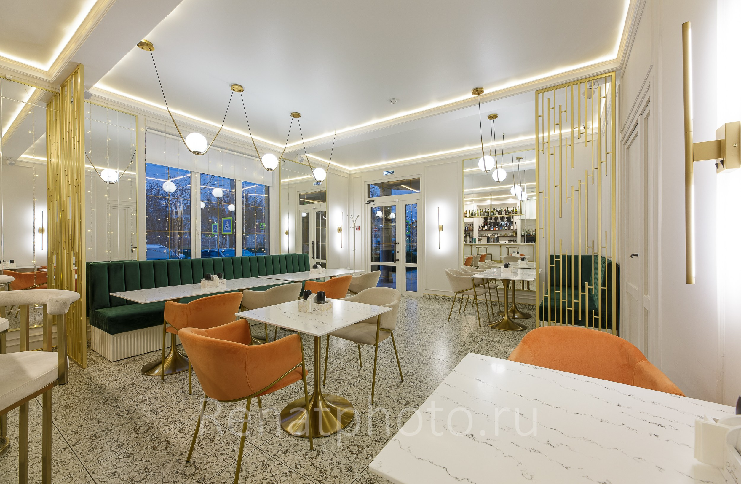 Отель «Вилла». Профессиональная фотосъёмка интерьеров, предметная фотосессия еды для меню г. Анапа