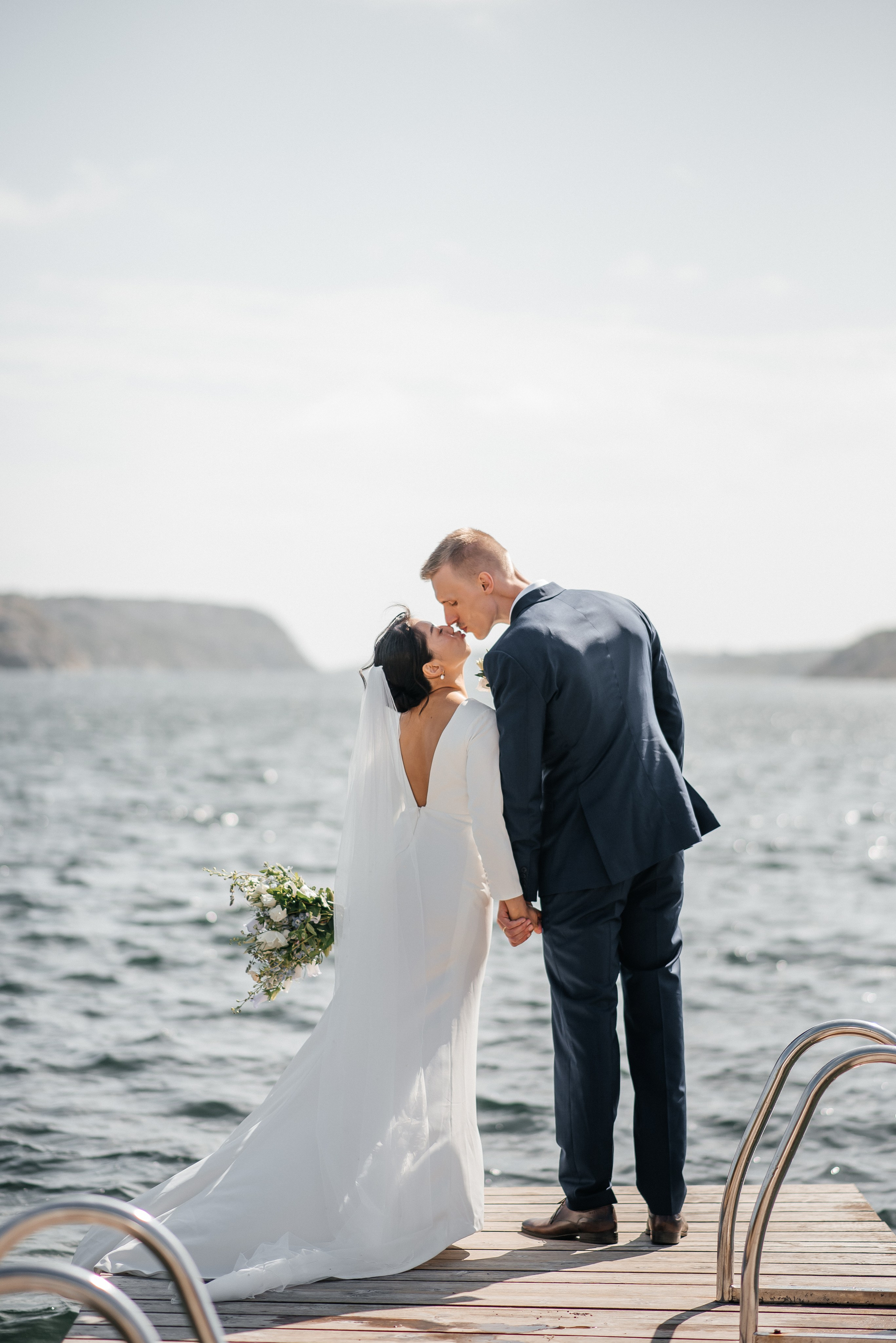 Bröllopsfotografering på Orust –Mary & Alfred. Bröllops- och familjefotograf i Halmstad | Valentina