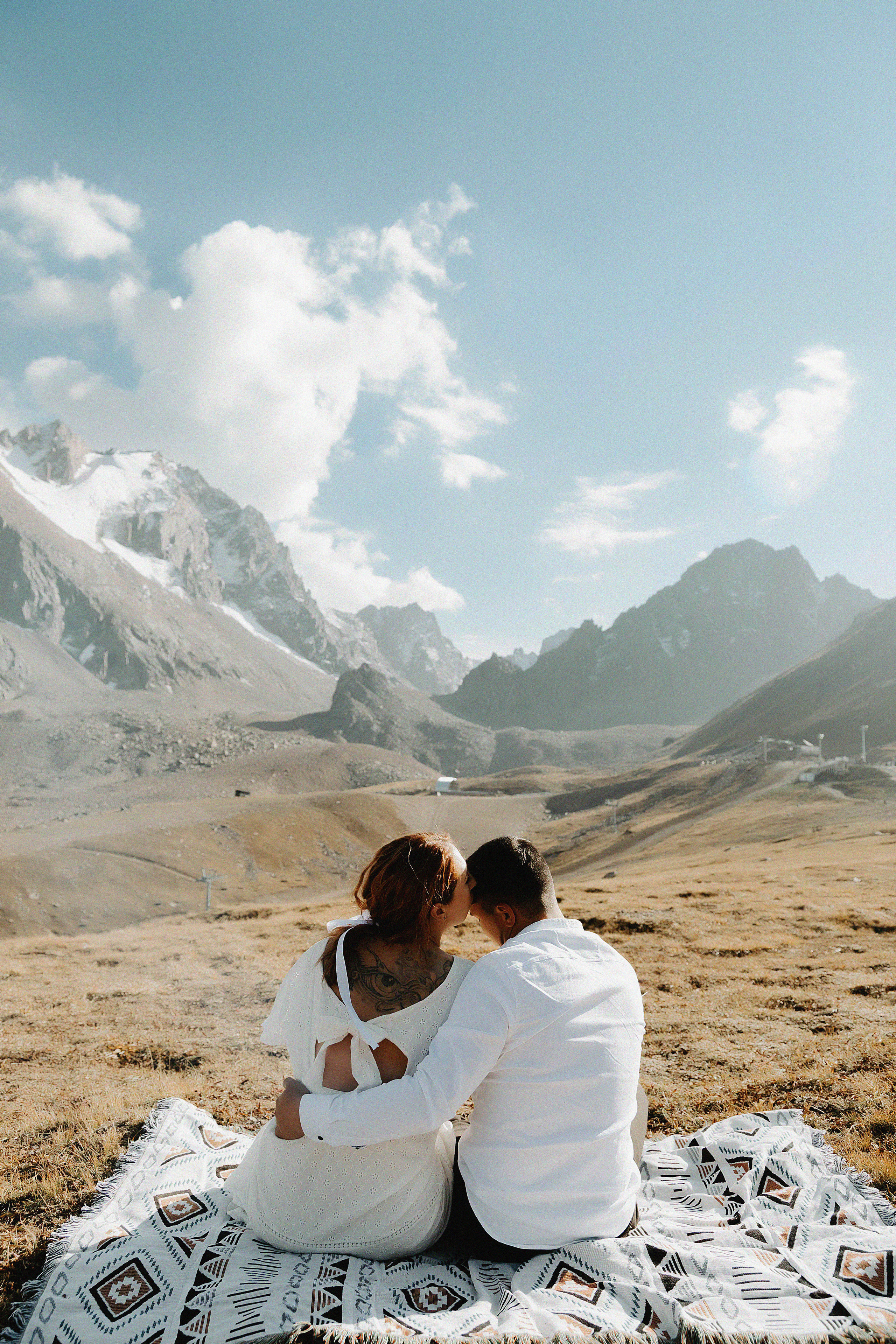 Свадебная фотосессия Алексея и Алисы на Чимбулаке. Свадебный, семейный и портретный фотограф в Алматы, Костанай