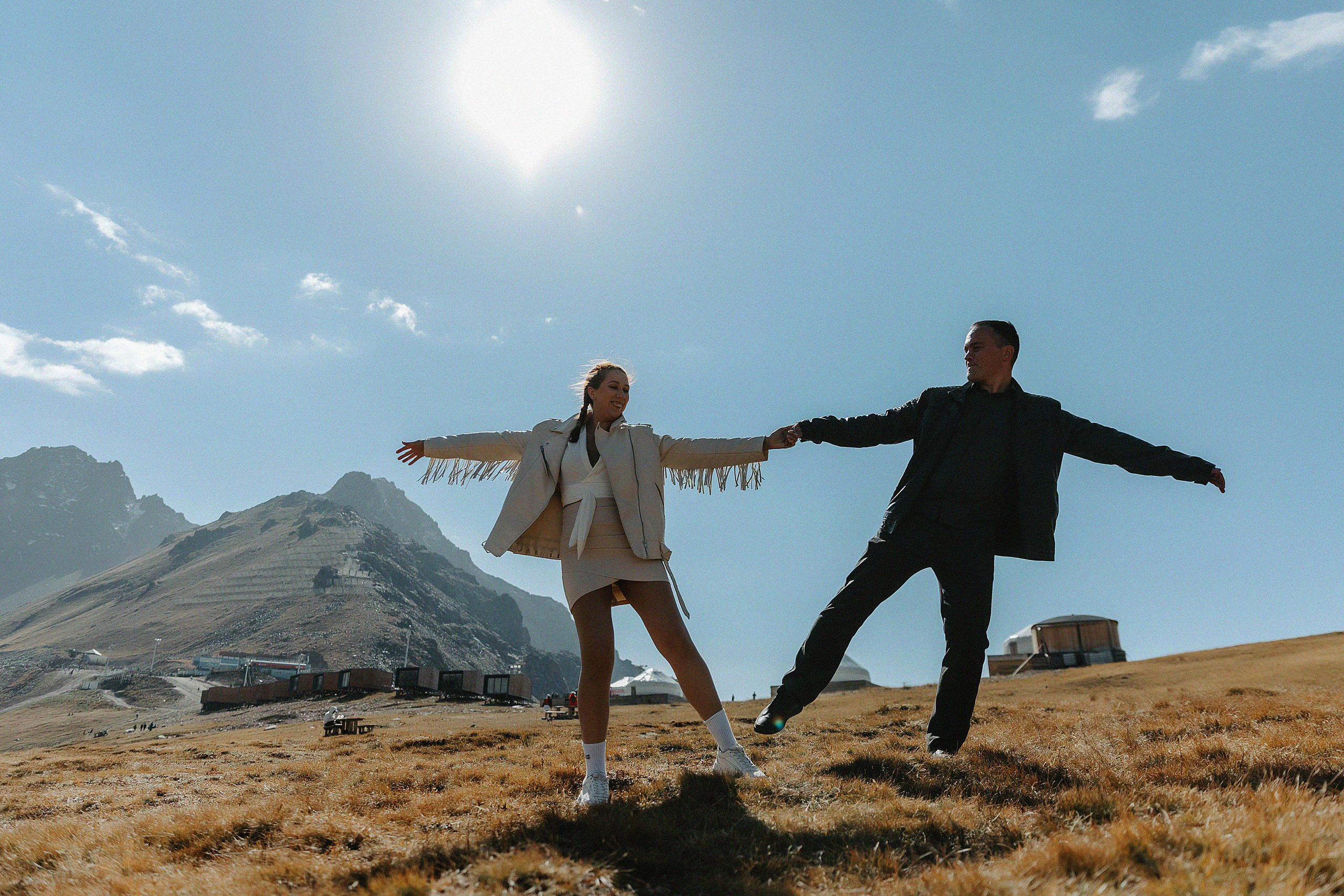 Свадебная фотосессия Алексея и Алисы на Чимбулаке. Свадебный, семейный и портретный фотограф в Алматы, Костанай