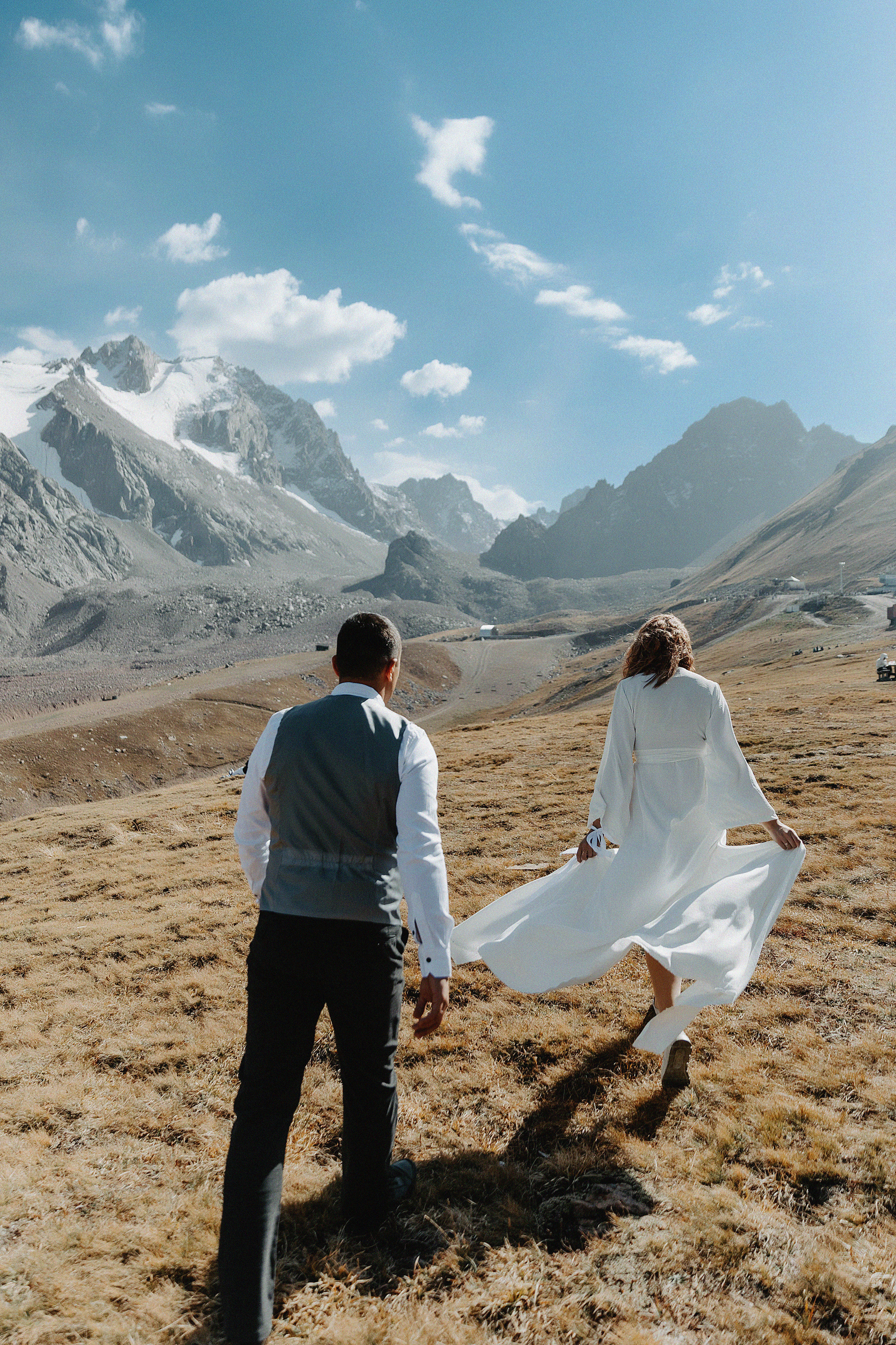 Свадебная фотосессия Алексея и Алисы на Чимбулаке. Свадебный, семейный и портретный фотограф в Алматы, Костанай