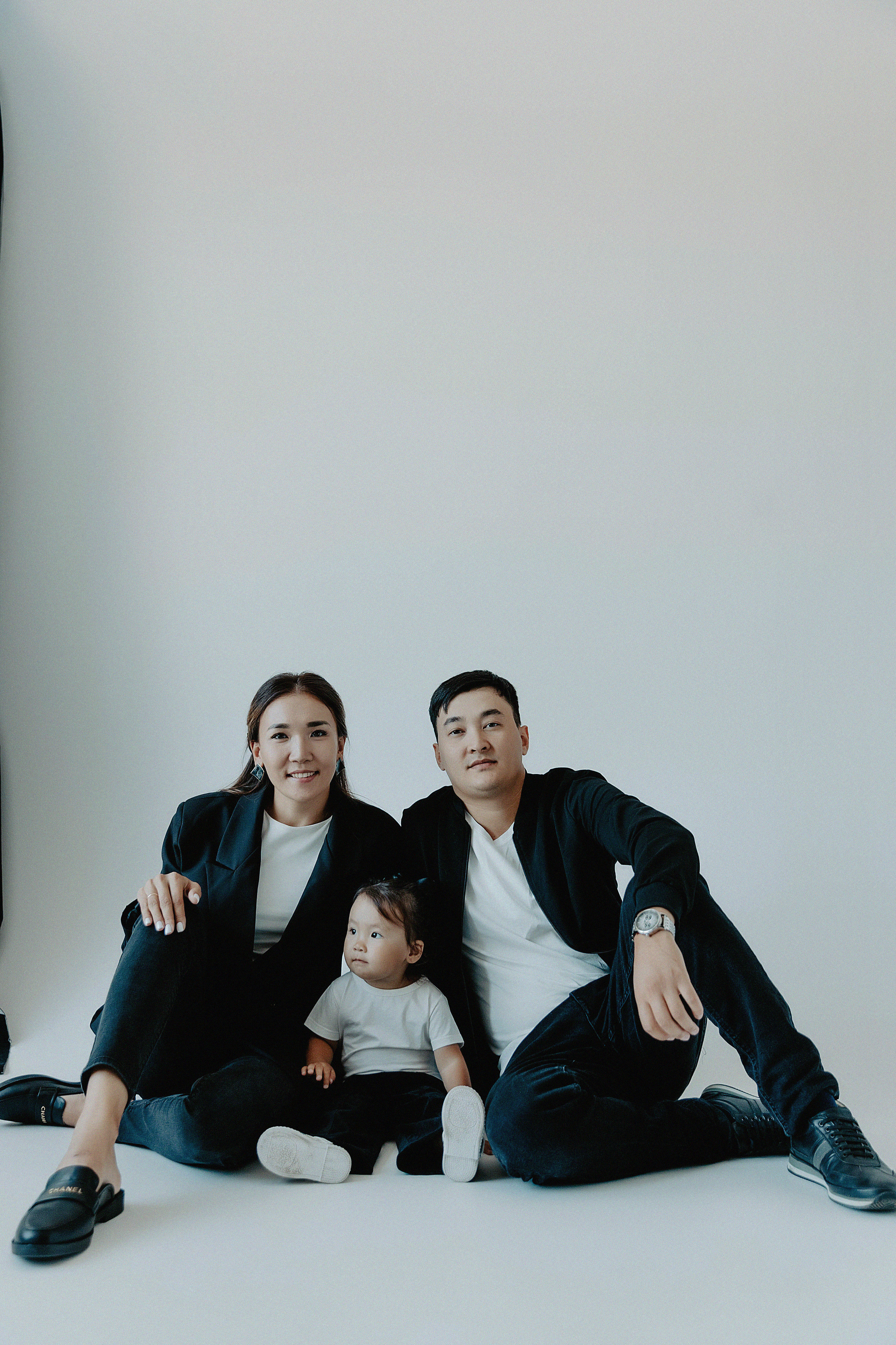 Семейная фотосессия Малика, Тамирис и Аялы. Свадебный, семейный и портретный фотограф в Алматы, Костанай