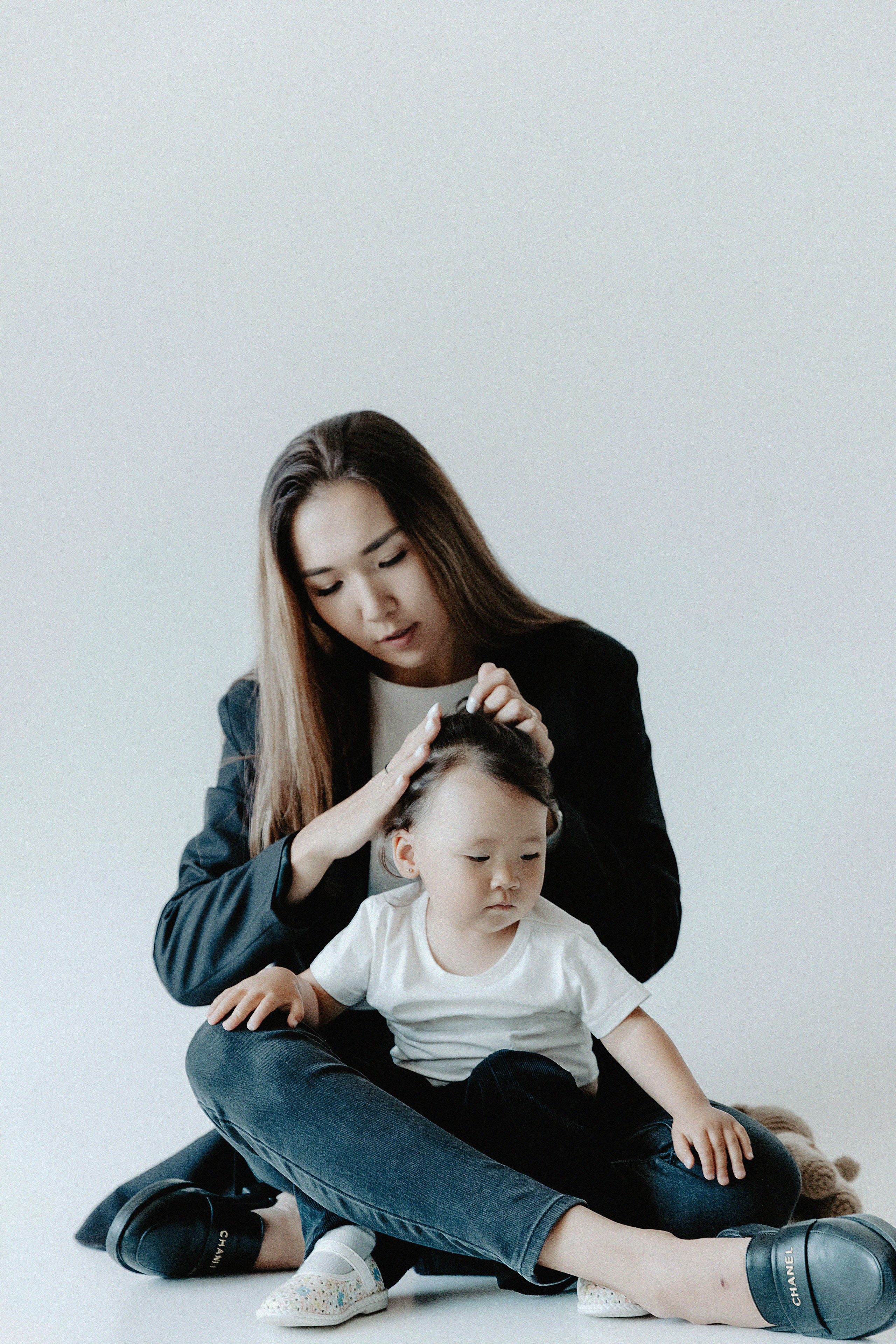 Семейная фотосессия Малика, Тамирис и Аялы. Свадебный, семейный и портретный фотограф в Алматы, Костанай