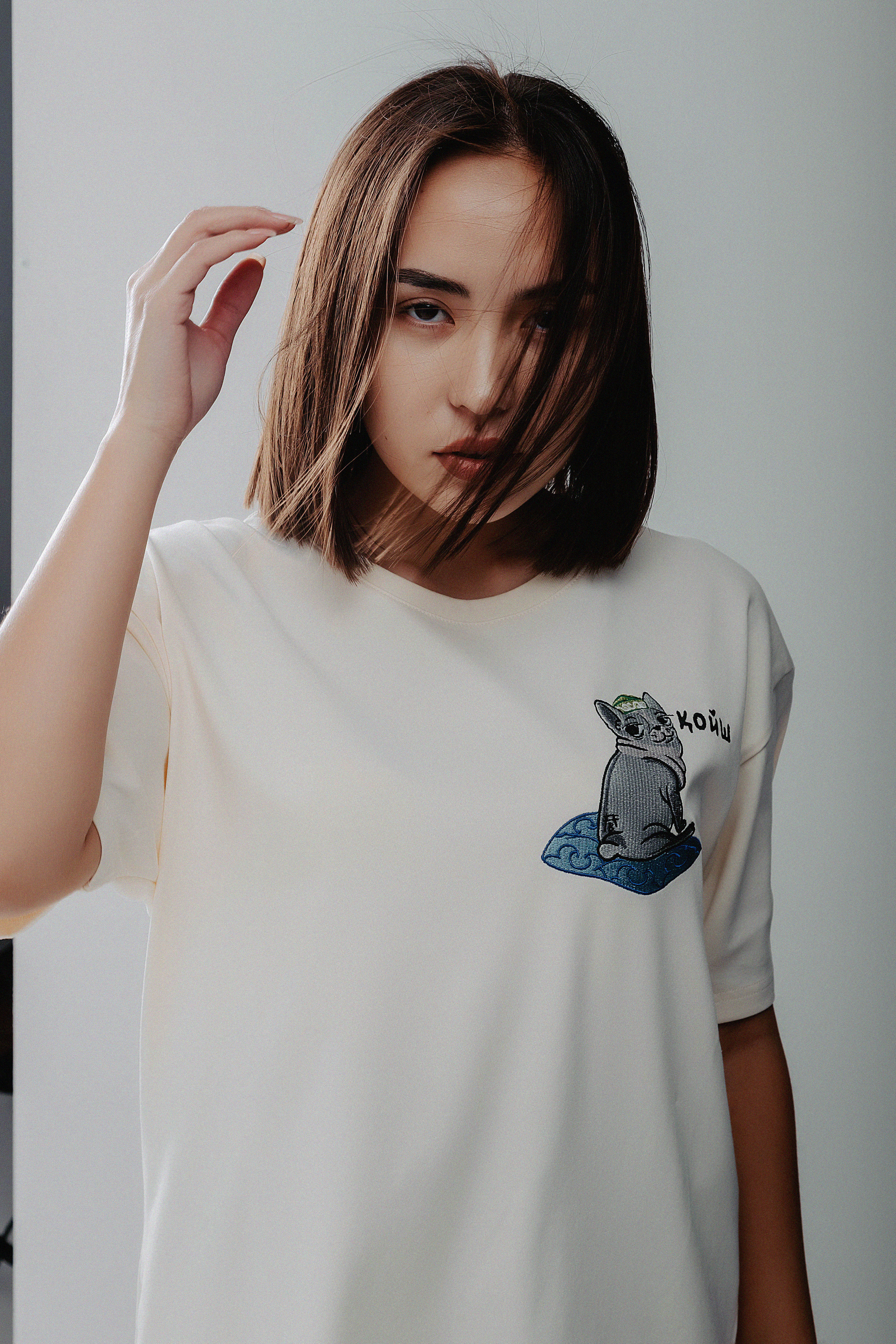 Фотосессия для бренда Deku в фотостудии Пространство. Свадебный, семейный и портретный фотограф в Алматы, Костанай