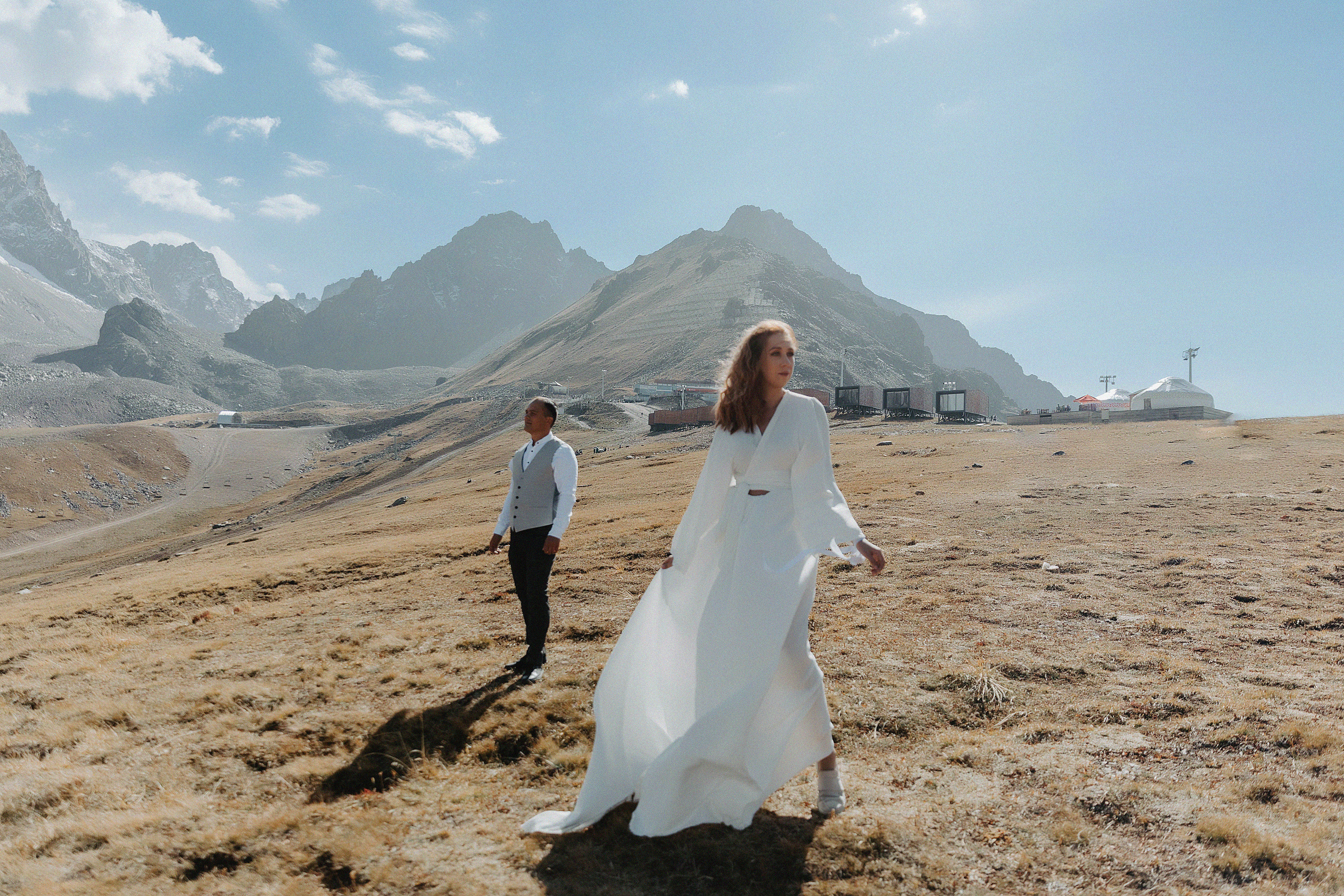 Свадебная фотосессия Алексея и Алисы на Чимбулаке. Свадебный, семейный и портретный фотограф в Алматы, Костанай