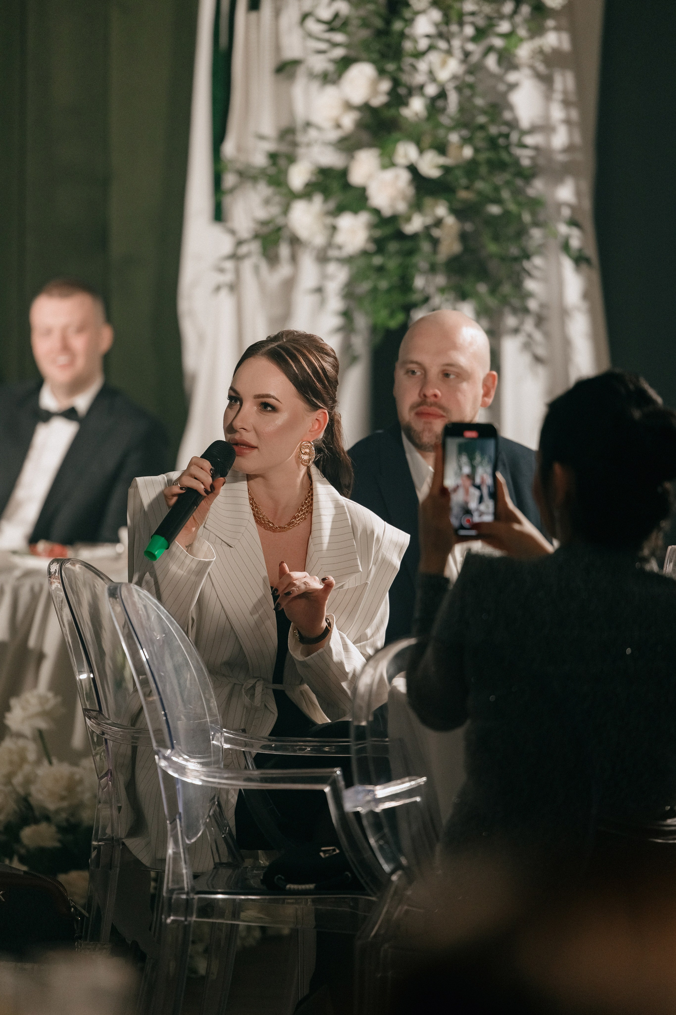 Свадебный банкет на вилле Политика. Свадебный фотограф Москва