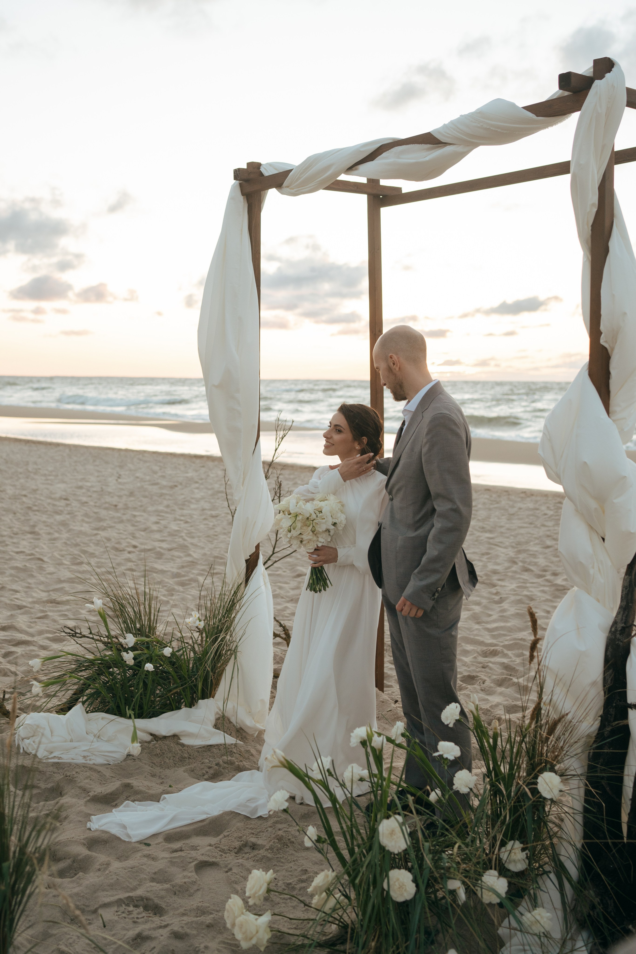 Алима & Никита. Куршская коса. Оформление свадеб, декор свадеб Вера Маркова, Москва