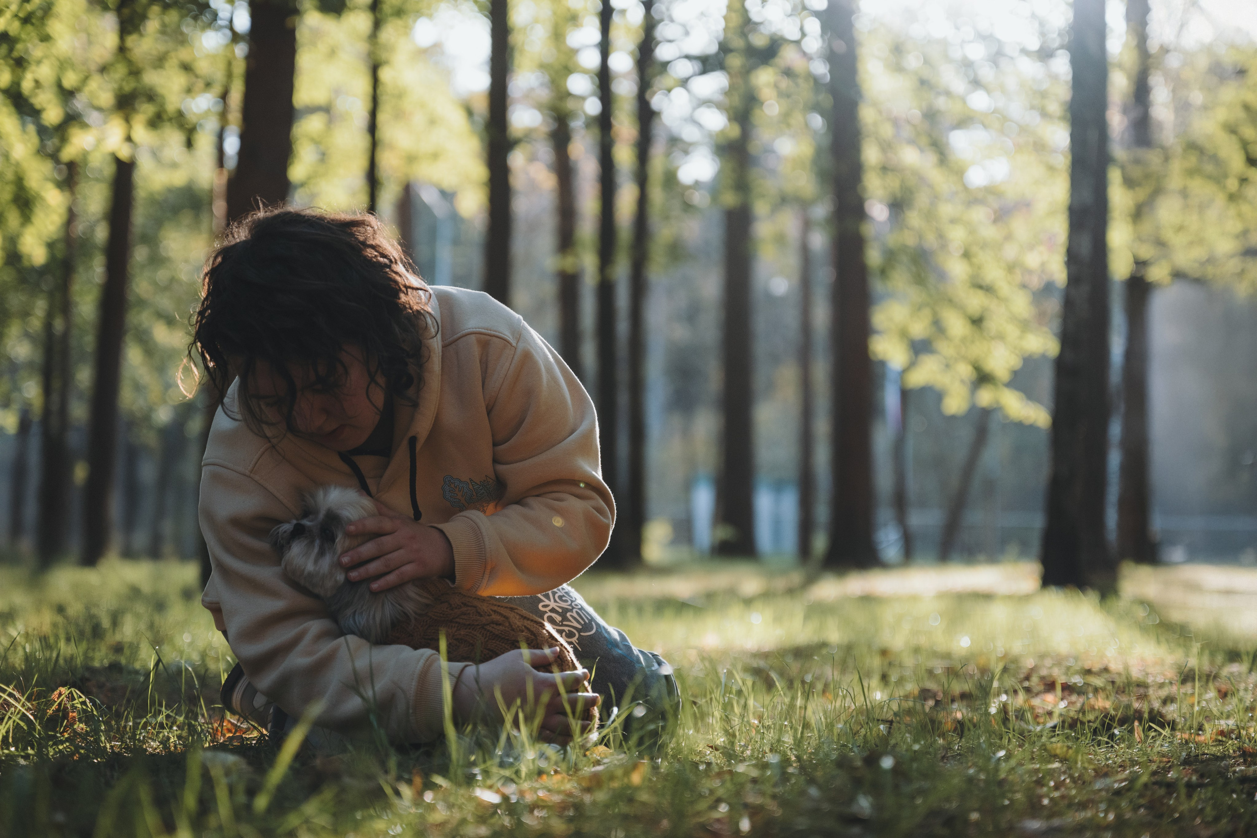 Ирина и Винни. Фотограф Анималист в Москве Анастасия Жучкова