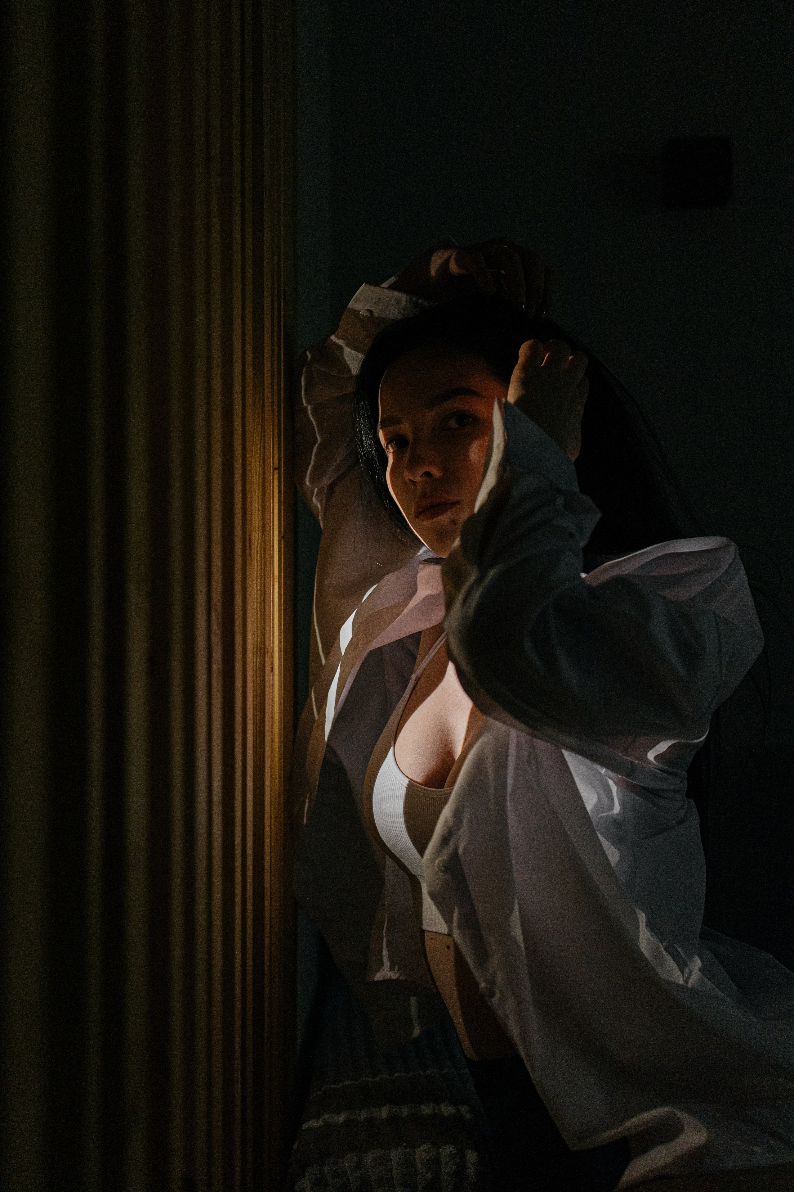 Лина в своей студии. Фотограф в Краснодаре Лагунов Владимир