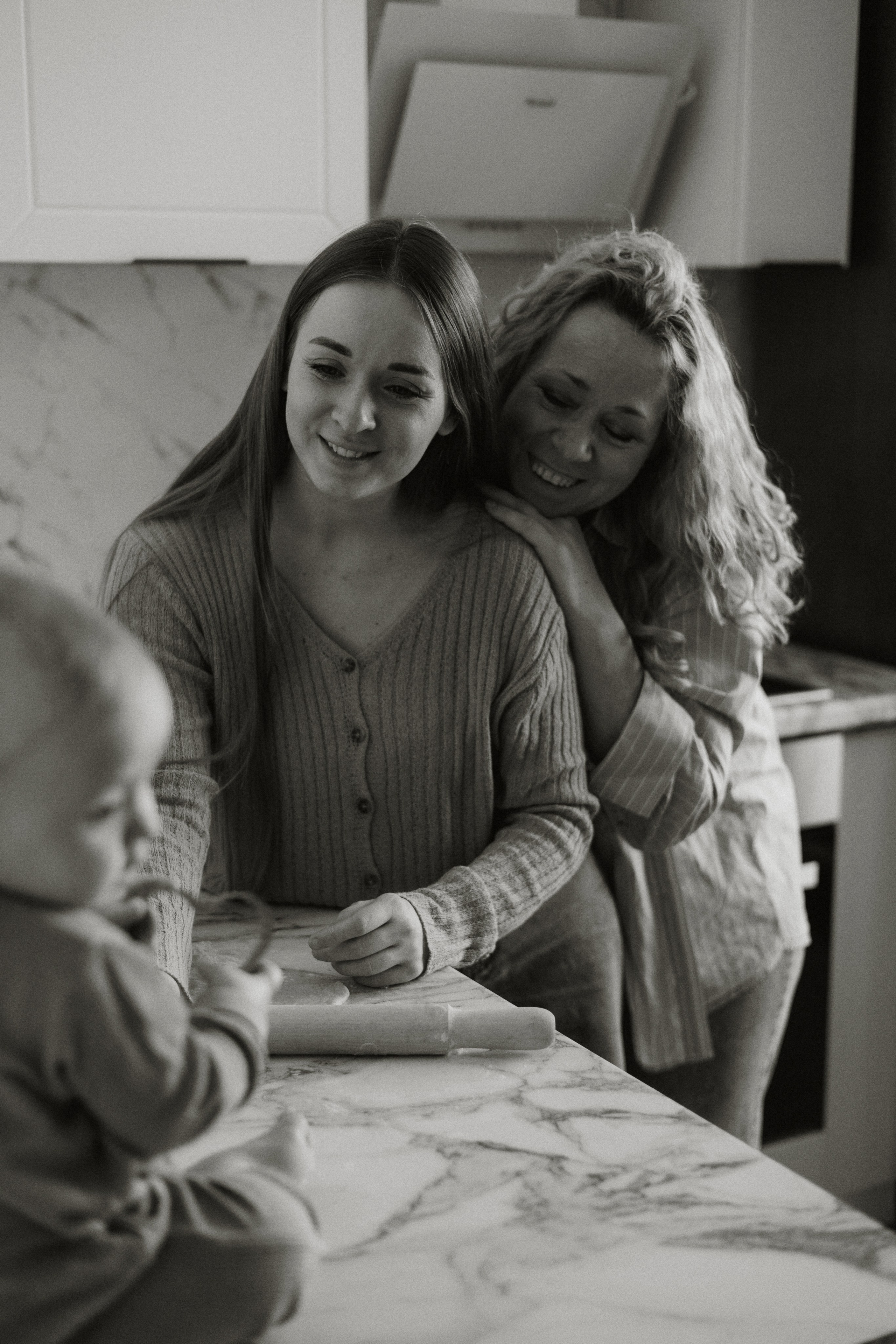 Тимоша с мамой и бабушкой. Фотограф в Кемерово Миллер Анна