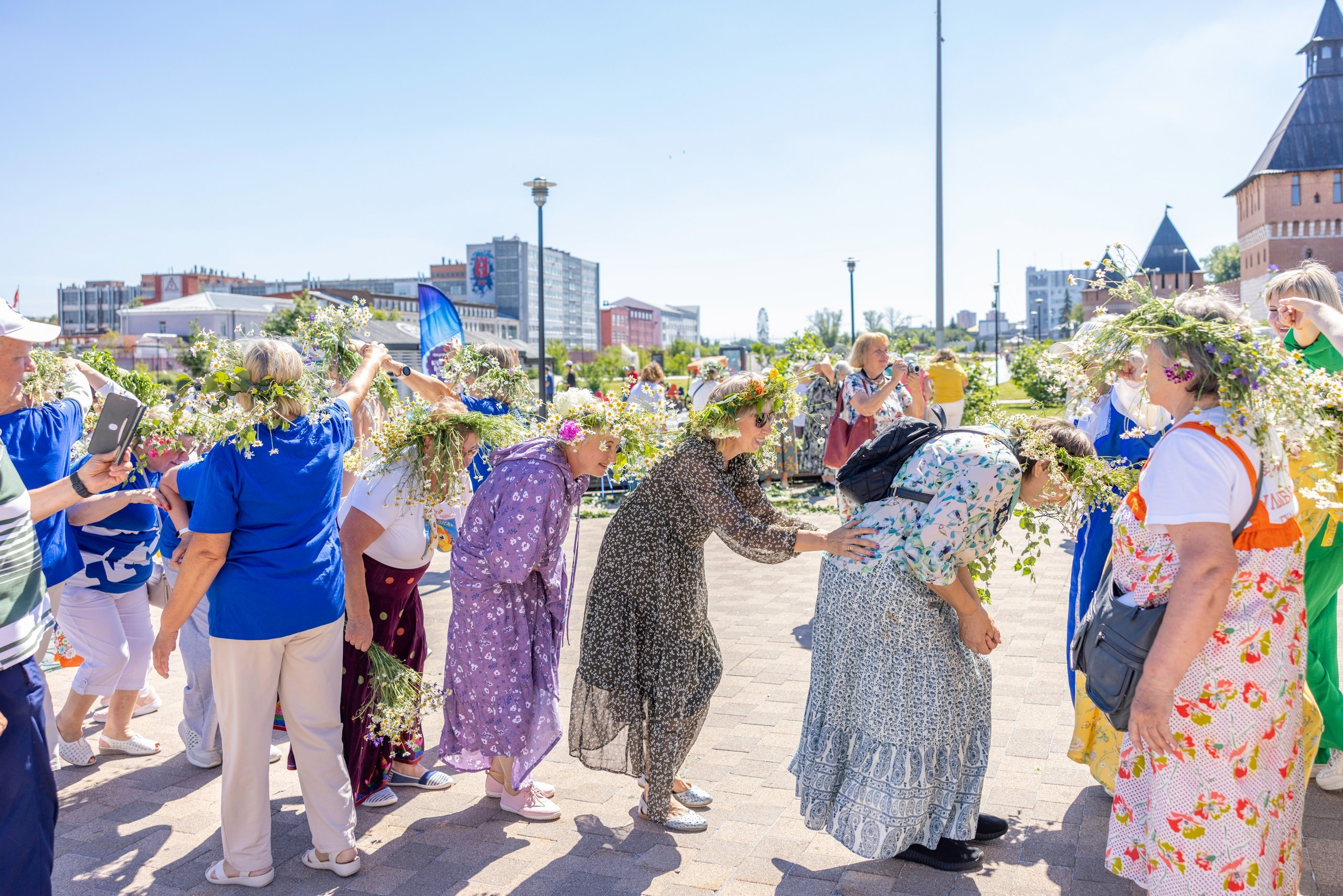 Фестиваль «Ромашковый хоровод». Северная ходьба. Фотограф в Туле Крупский АнДРей. Фотостудия «КАДР71» в Туле