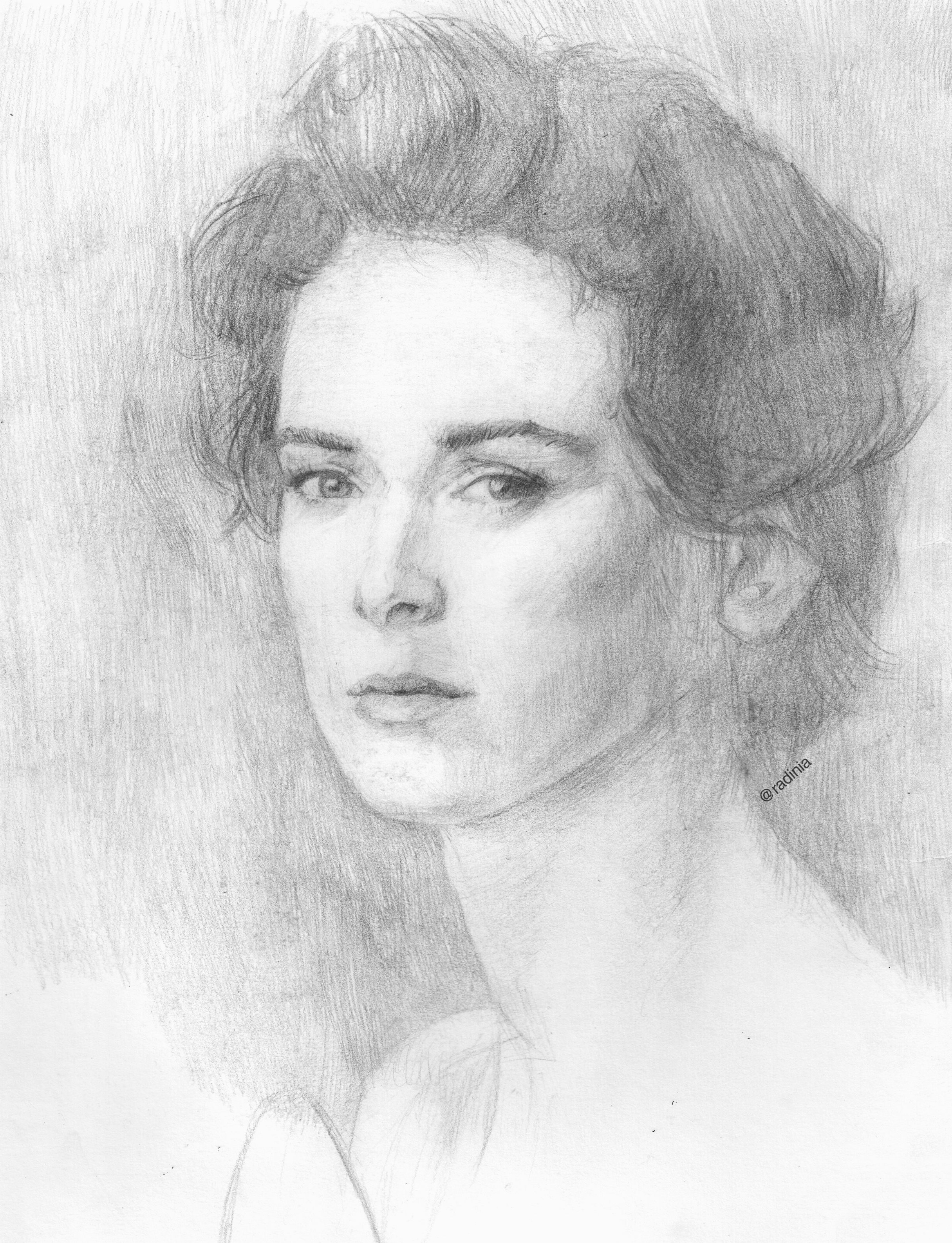 Портреты карандашом. Динара Байгельдина — Графический дизайнер и художник-иллюстратор