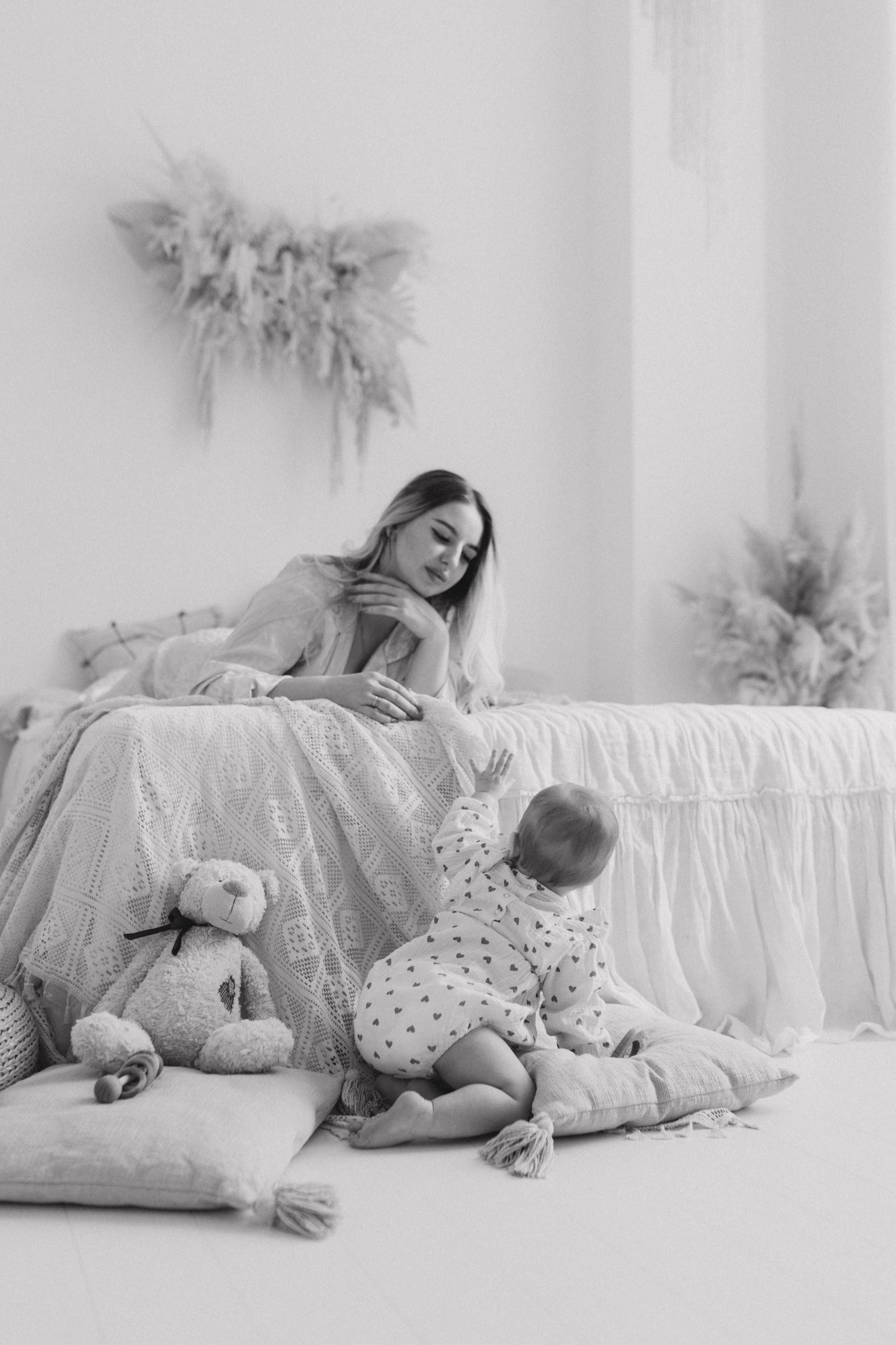 Мама Настя и милашка Ксю. Свадебный и семейный фотограф в Белгороде Евгения Курочкина