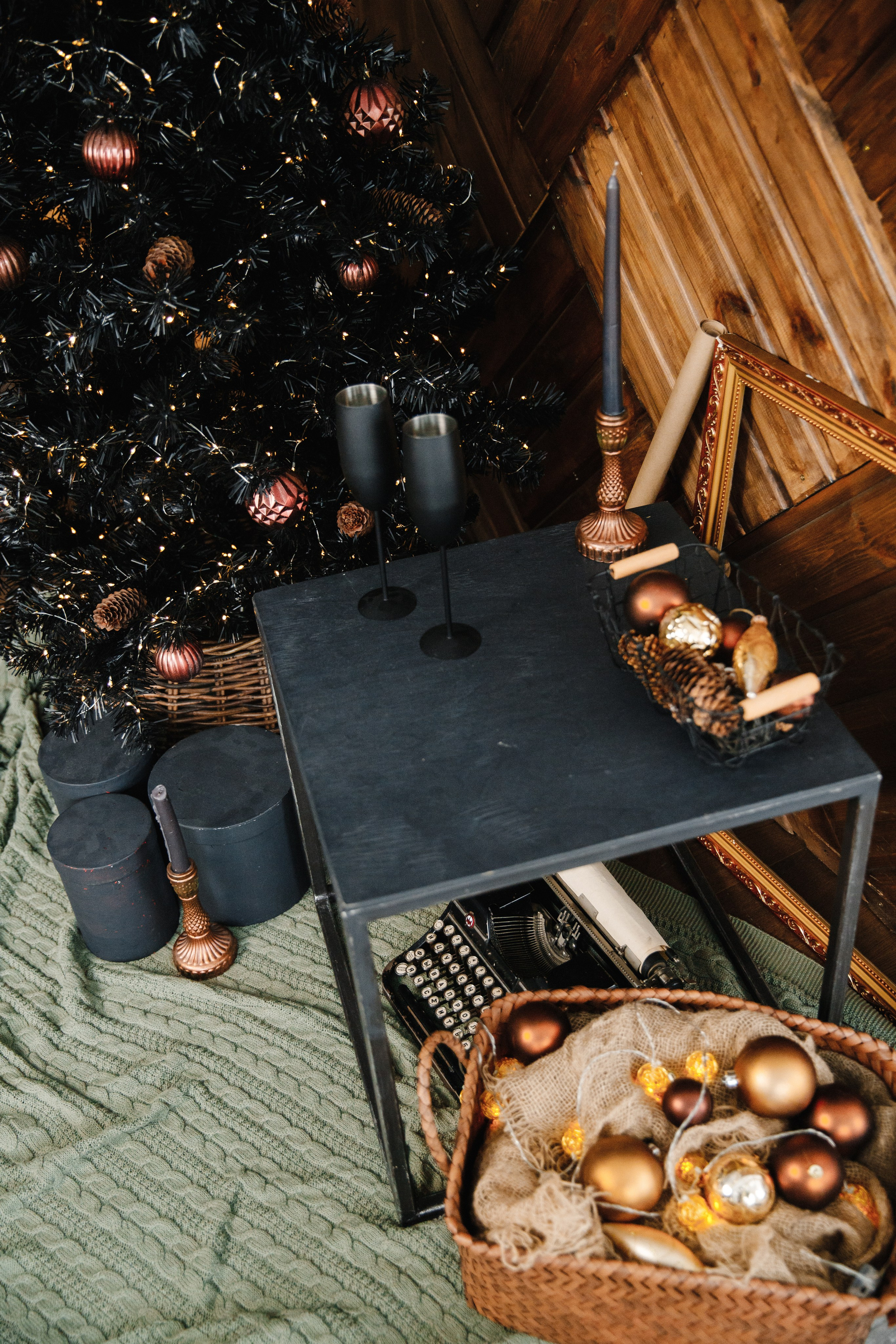 Новогодние локации. Интерьерная фотостудия в г. Барнаул