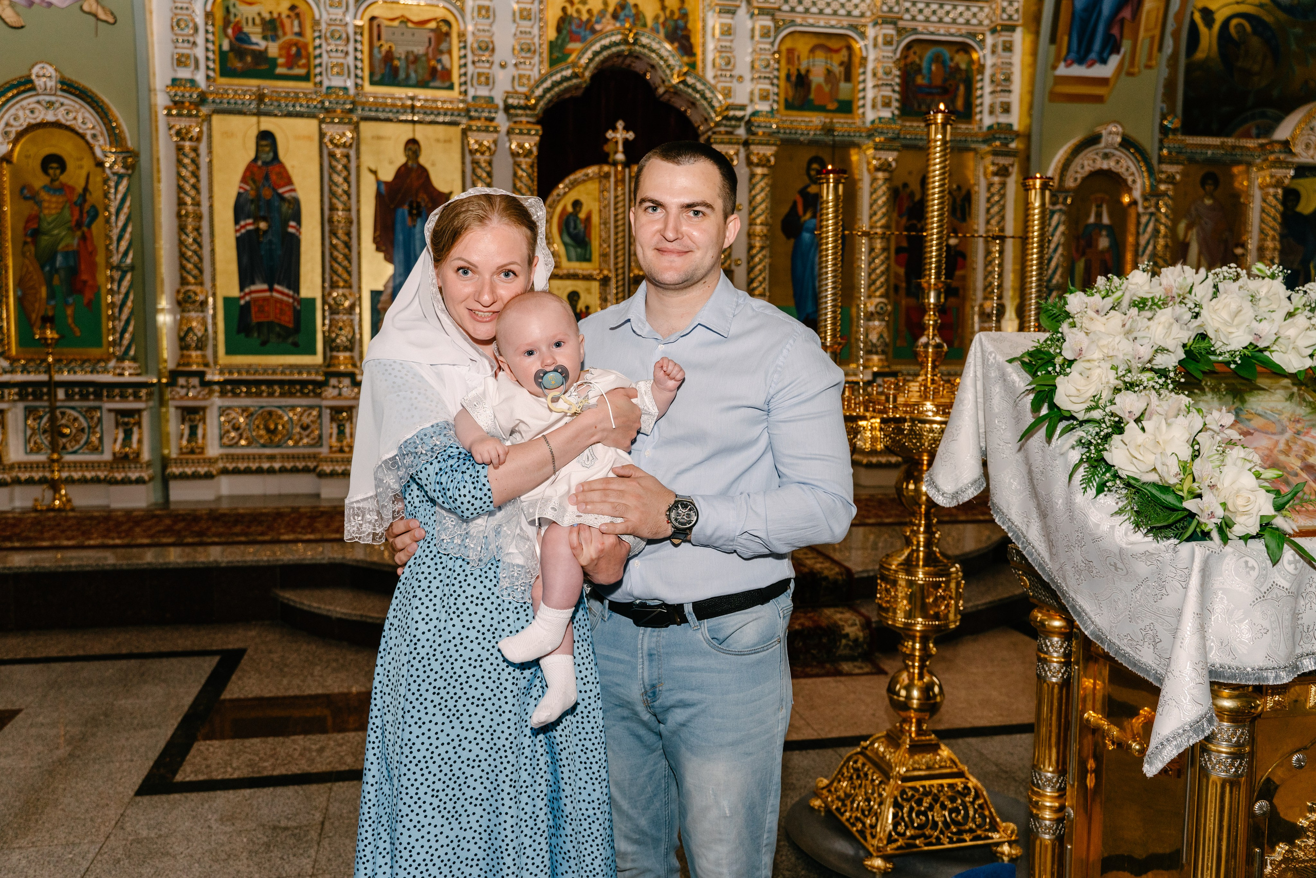 Крещение Федора. Свадебный фотограф Юлия Копылова